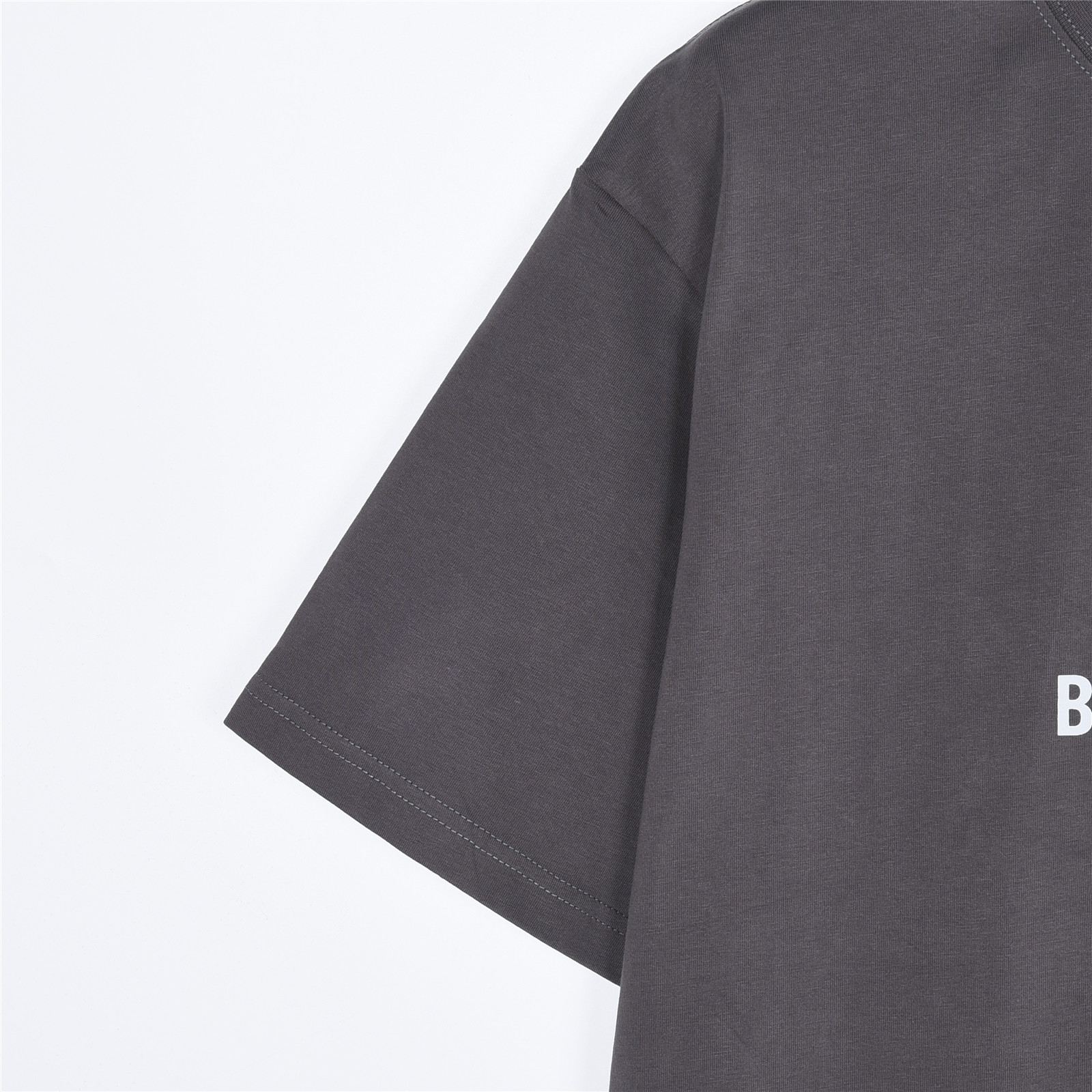 Balenciga/巴黎世家 大B标识字母印花短袖T恤