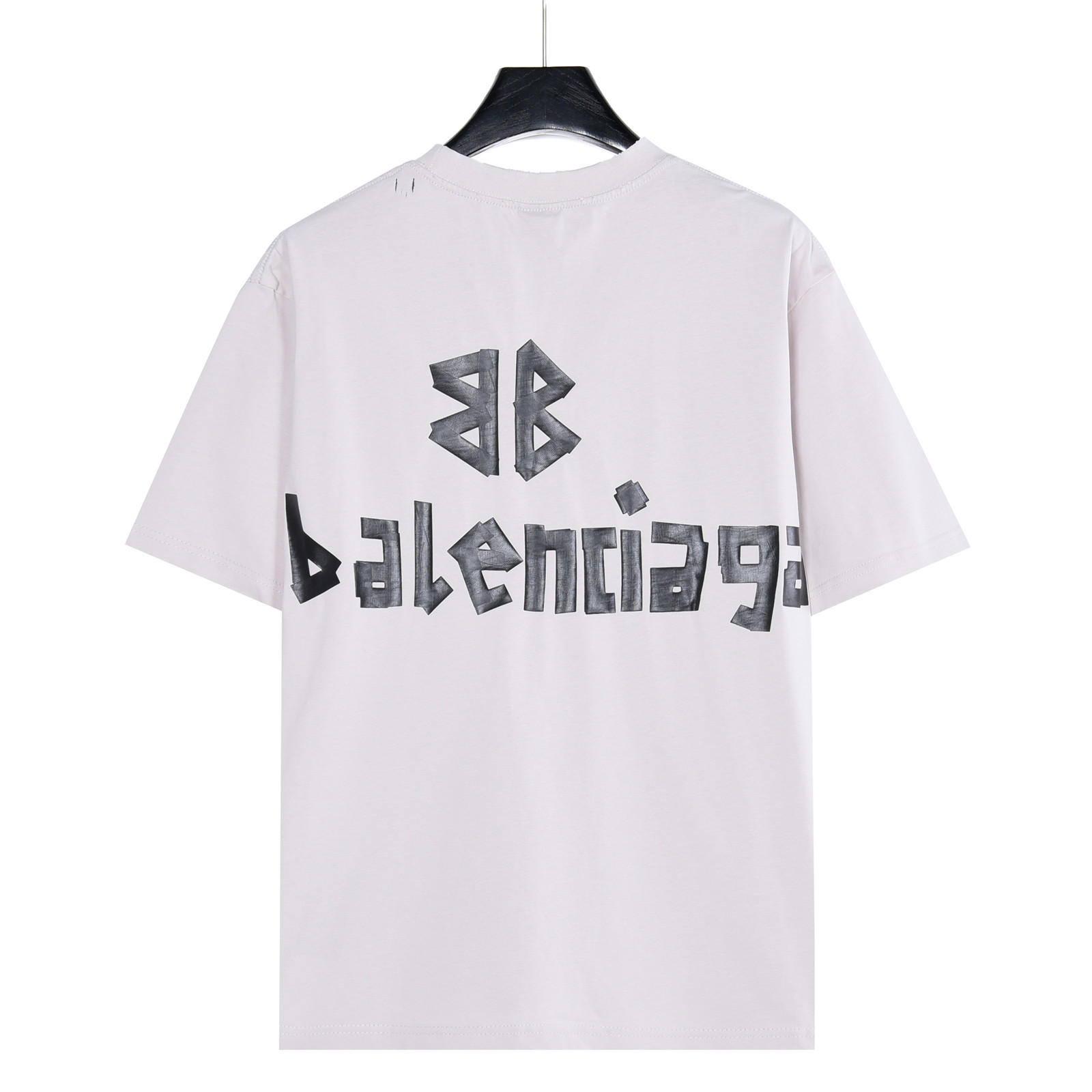 Balenciga/巴黎世家 美纹纸胶带印花短袖T恤 高品质新款短袖 Balenciga/巴黎世家 美纹纸胶带印花短袖T恤 高品质新款短袖