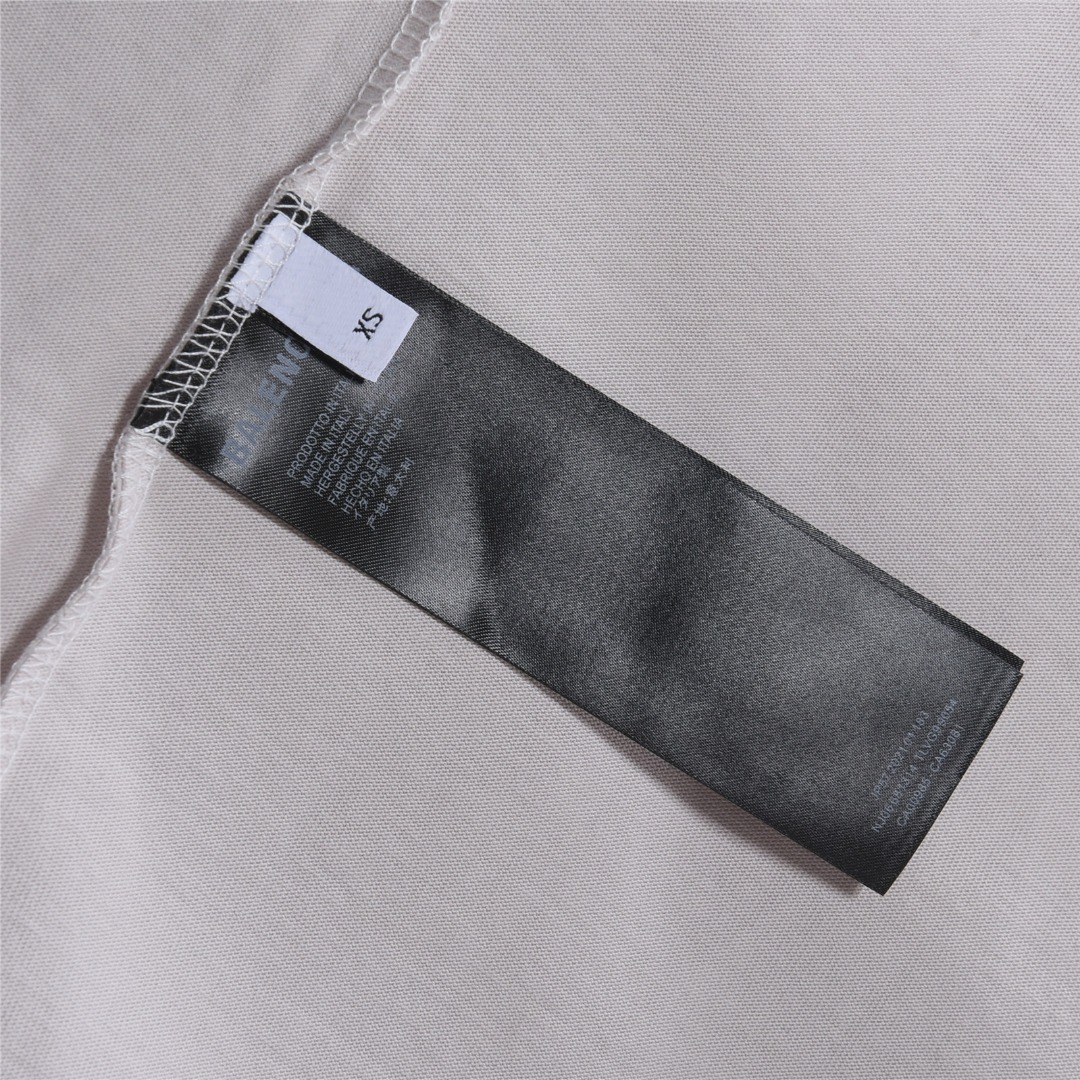 Balenciga/巴黎世家 美纹纸胶带印花短袖T恤 高品质新款短袖 Balenciga/巴黎世家 美纹纸胶带印花短袖T恤 高品质新款短袖