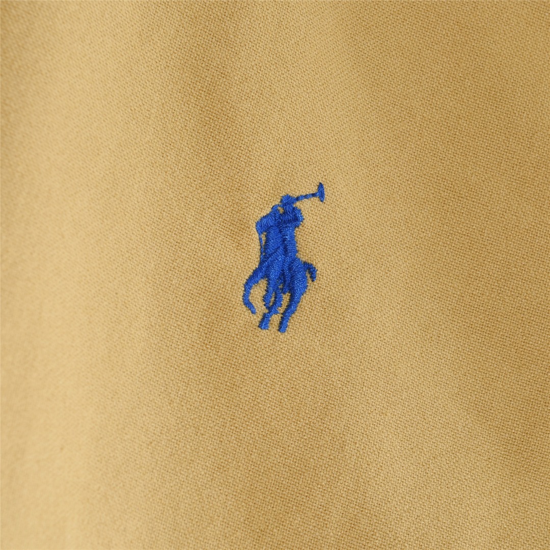 Ralph Lauren/拉夫劳伦 小标刺绣战马亚麻长袖衬衫