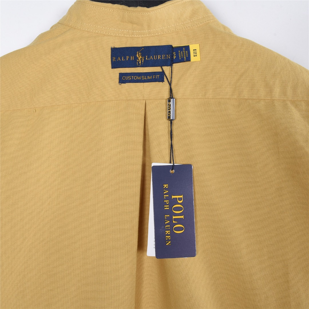 Ralph Lauren/拉夫劳伦 小标刺绣战马亚麻长袖衬衫