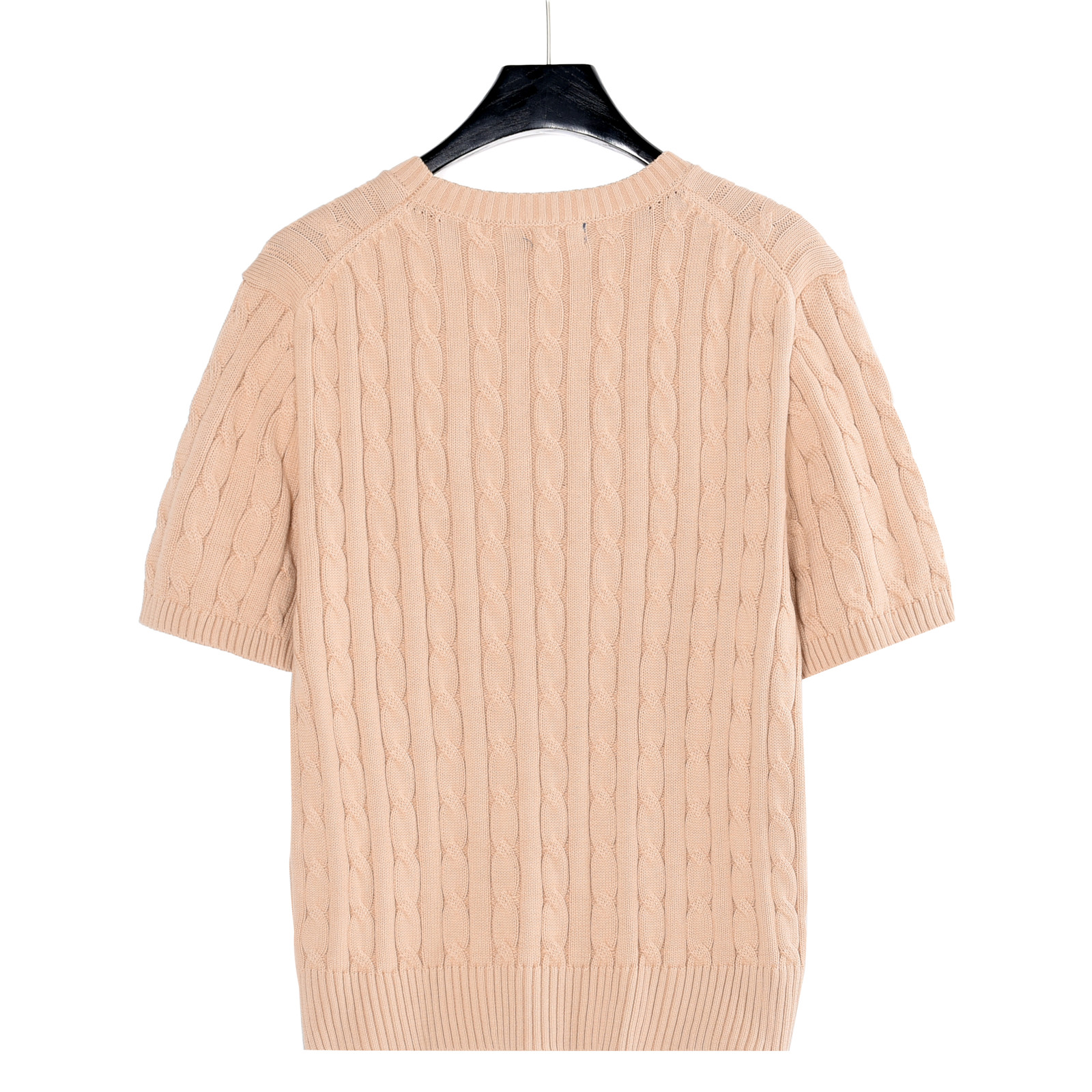 Ralph Lauren/拉夫劳伦 小战马刺绣绞花针织短袖T恤-Top High Quatity Cheap Sneakers Fashion Clothing Clothes Bags handbags Shoes of all Brand wholesale With The best Quality And Beautiful Price from China Factory Chinese suppliers wholesaler seller Ralph Lauren/拉夫劳伦 小战马刺绣绞花针织短袖T恤