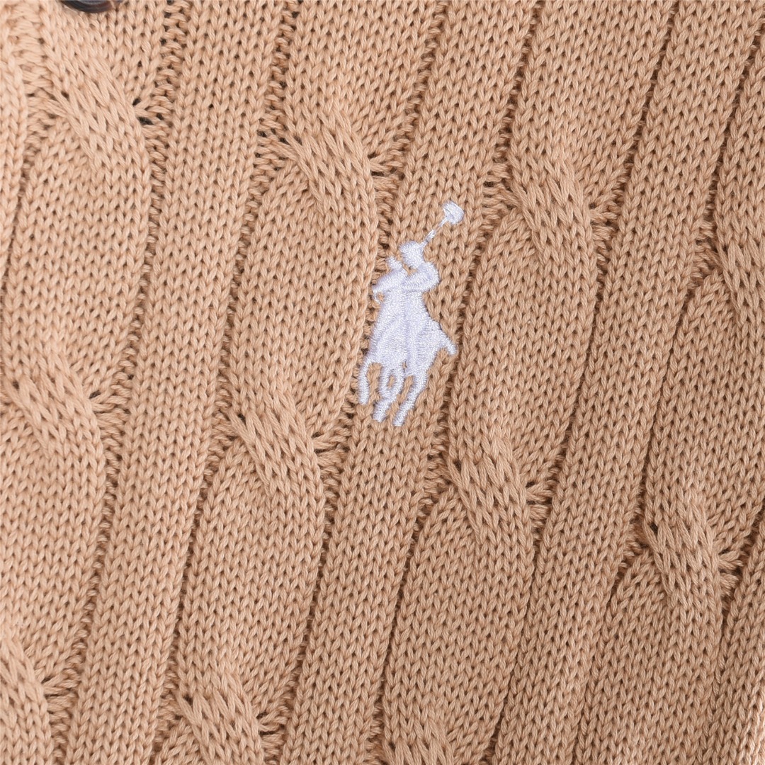 Ralph Lauren/拉夫劳伦 小战马刺绞花针织短袖polo衫