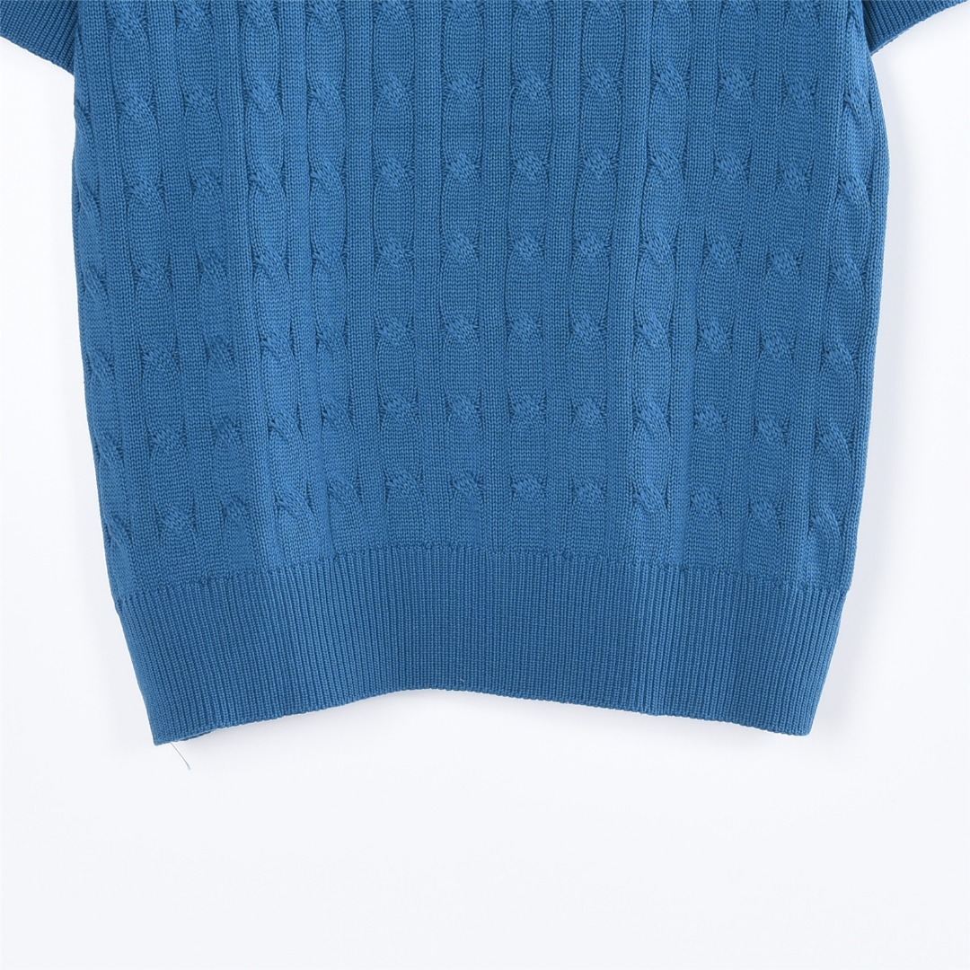 Ralph Lauren/拉夫劳伦 小战马刺绞花针织短袖polo衫 卡其 蓝色 白色 藏青 黑色 灰色