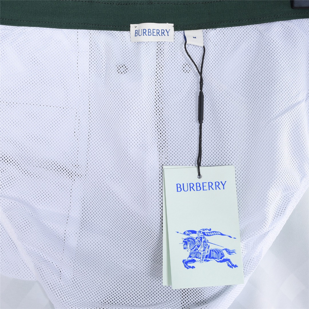 Burberry/巴宝莉 斜纹格纹网眼内衬沙滩短裤-Chinese UA Cheap High Quatity Brand Clothes Bags handbags Sneakers wholesale wholesaler seller from China Factory suppliers Fashion Clothing Shoes best Quality Beautiful Price Burberry/巴宝莉 斜纹格纹网眼内衬沙滩短裤