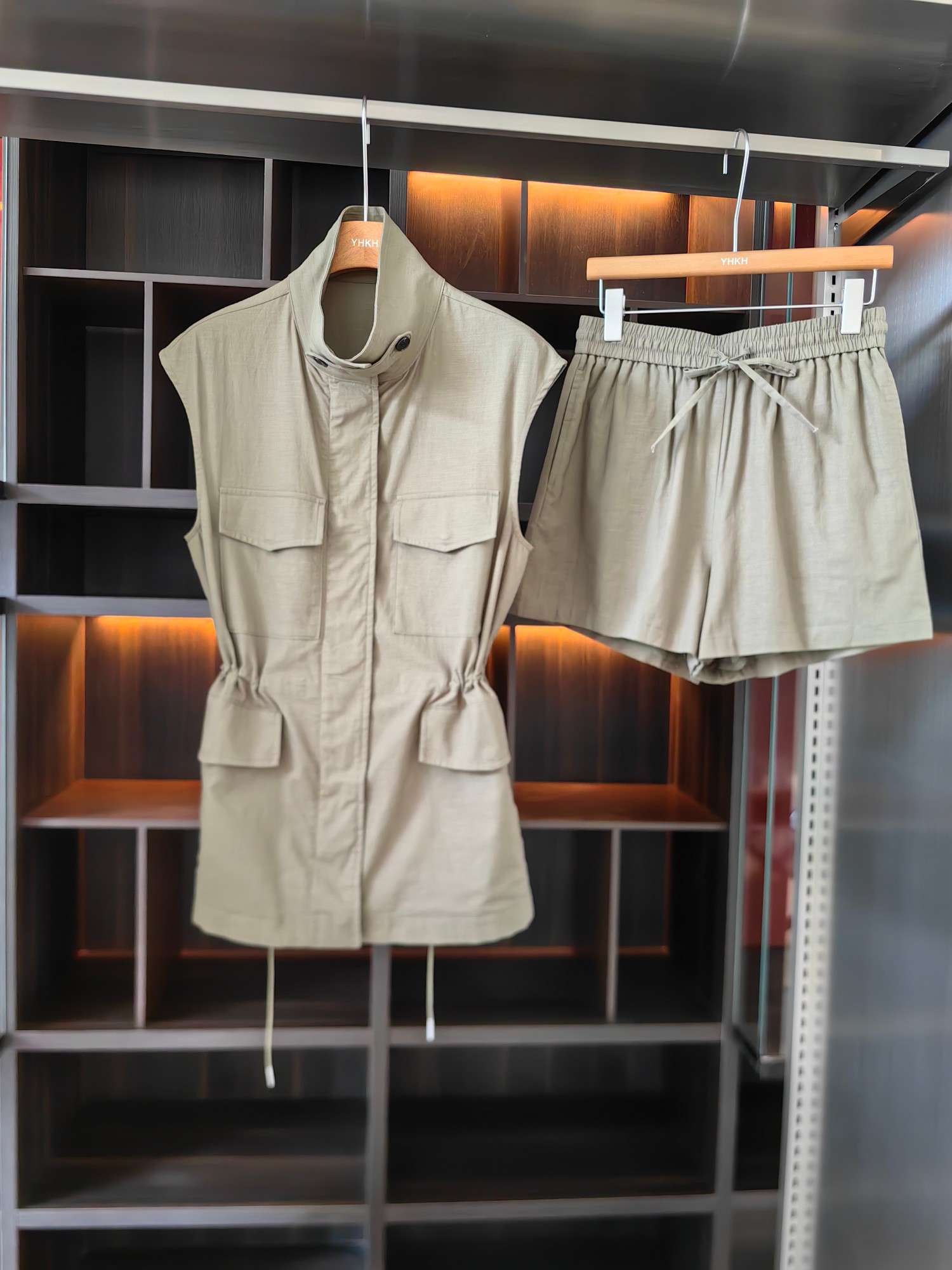 Elegant Linen Two-Piece Set: Breathable & Stylish, Sizes S-L Available 3 a1745920843596 0270