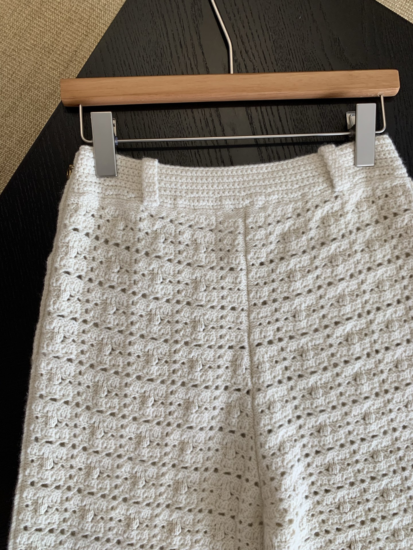 Elegant Women's Crochet Knit Wide Leg Pants High Waist Casual Trousers 7 i1746347717154 4125 0 5