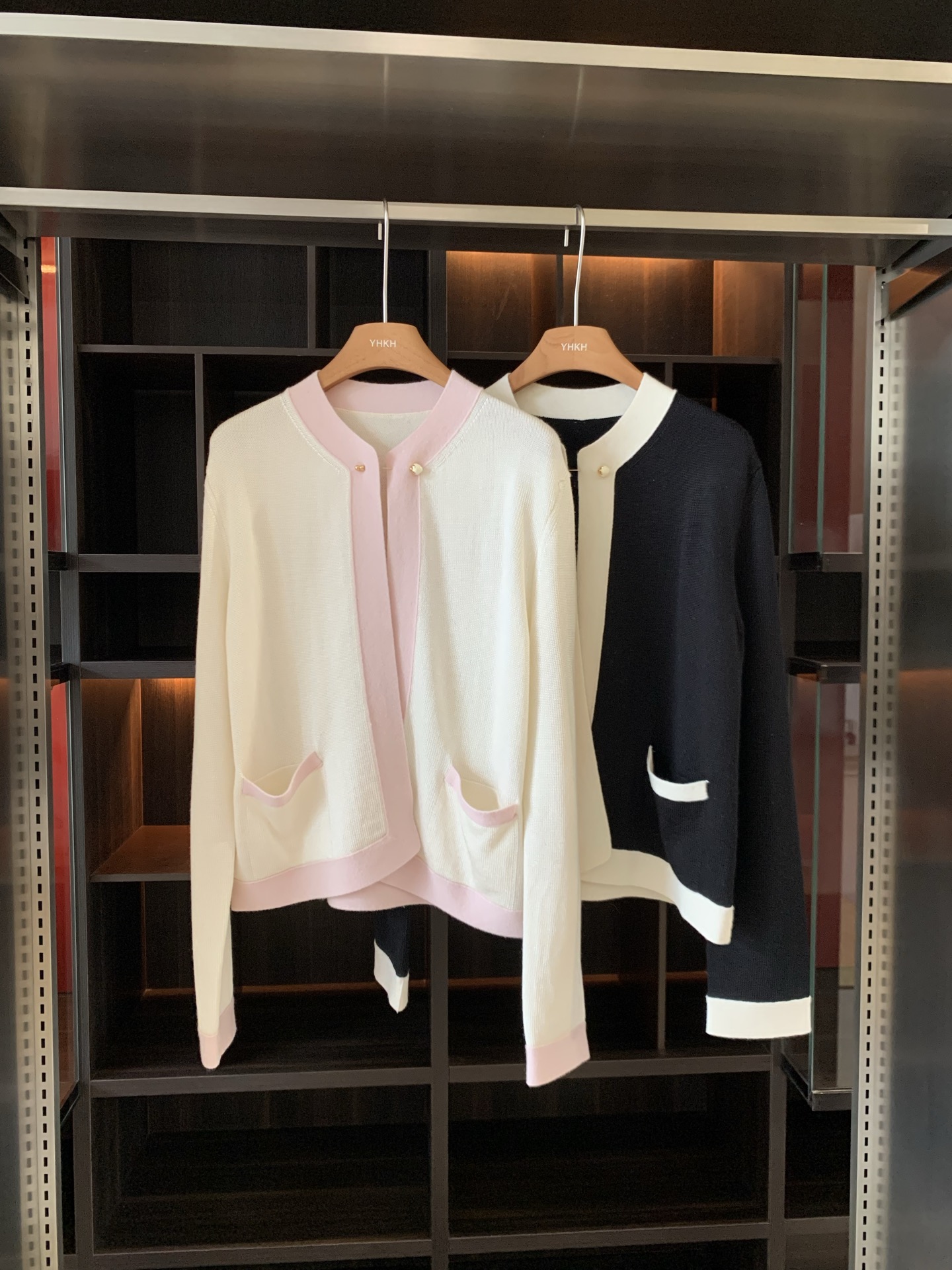 Color Block Knit Cardigan, Stylish and Comfortable Knitwear for Women 2 i1747994562429 3033 0 3