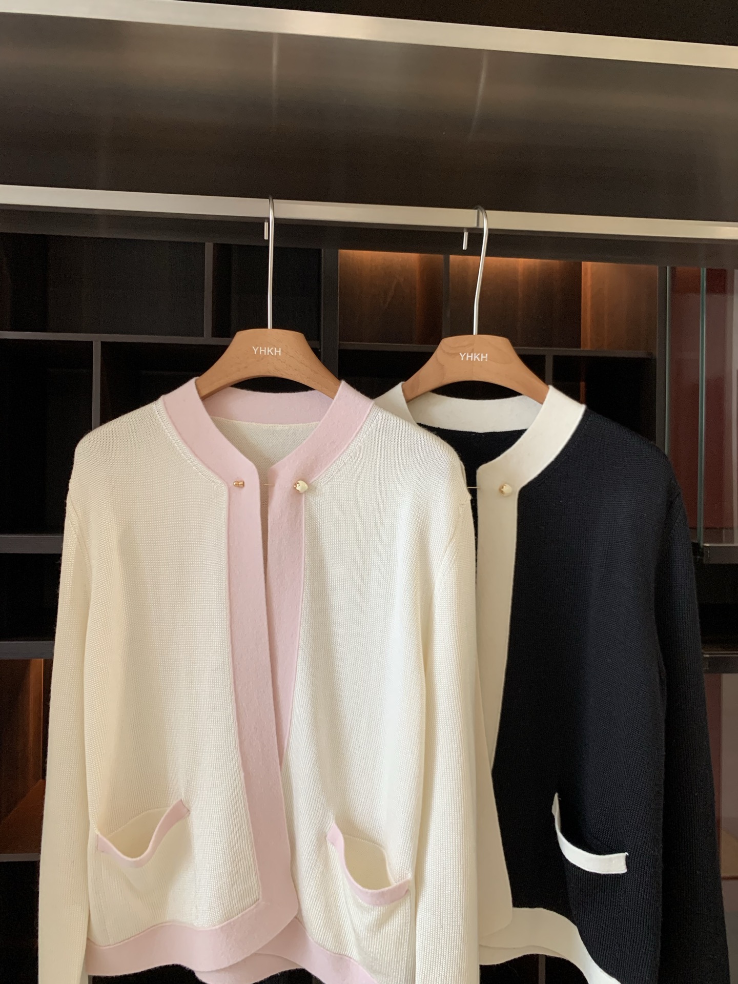 Color Block Knit Cardigan, Stylish and Comfortable Knitwear for Women 3 i1747994562578 5969 0 4