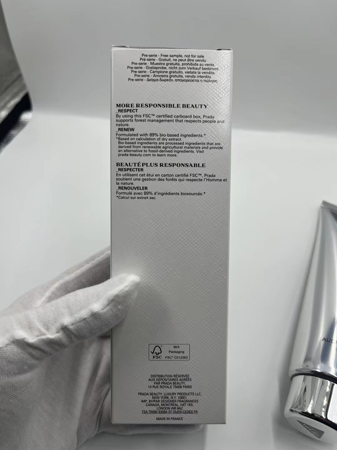专柜品质/45💰包邮
普拉达主动洗面奶125ml！