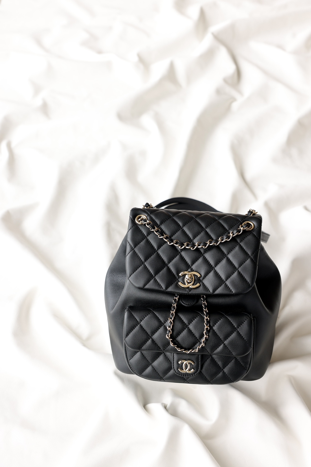 Highest Product Quality
 Chanel Duma Bags Backpack All Steel Cowhide Fetal Vintage