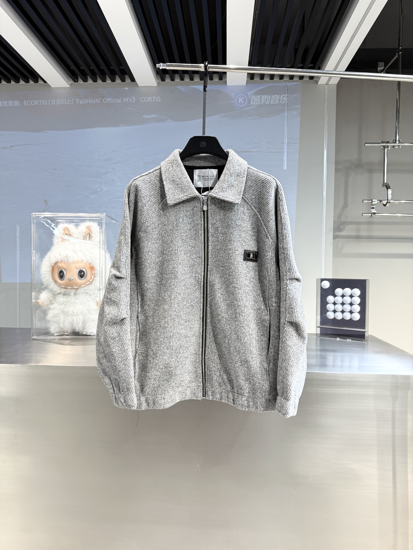 BC-Brunello Cucineli🔥🔥FW秋冬新款🆕老钱风羊毛夹克翻领外套，专柜同步发售，原单狠货