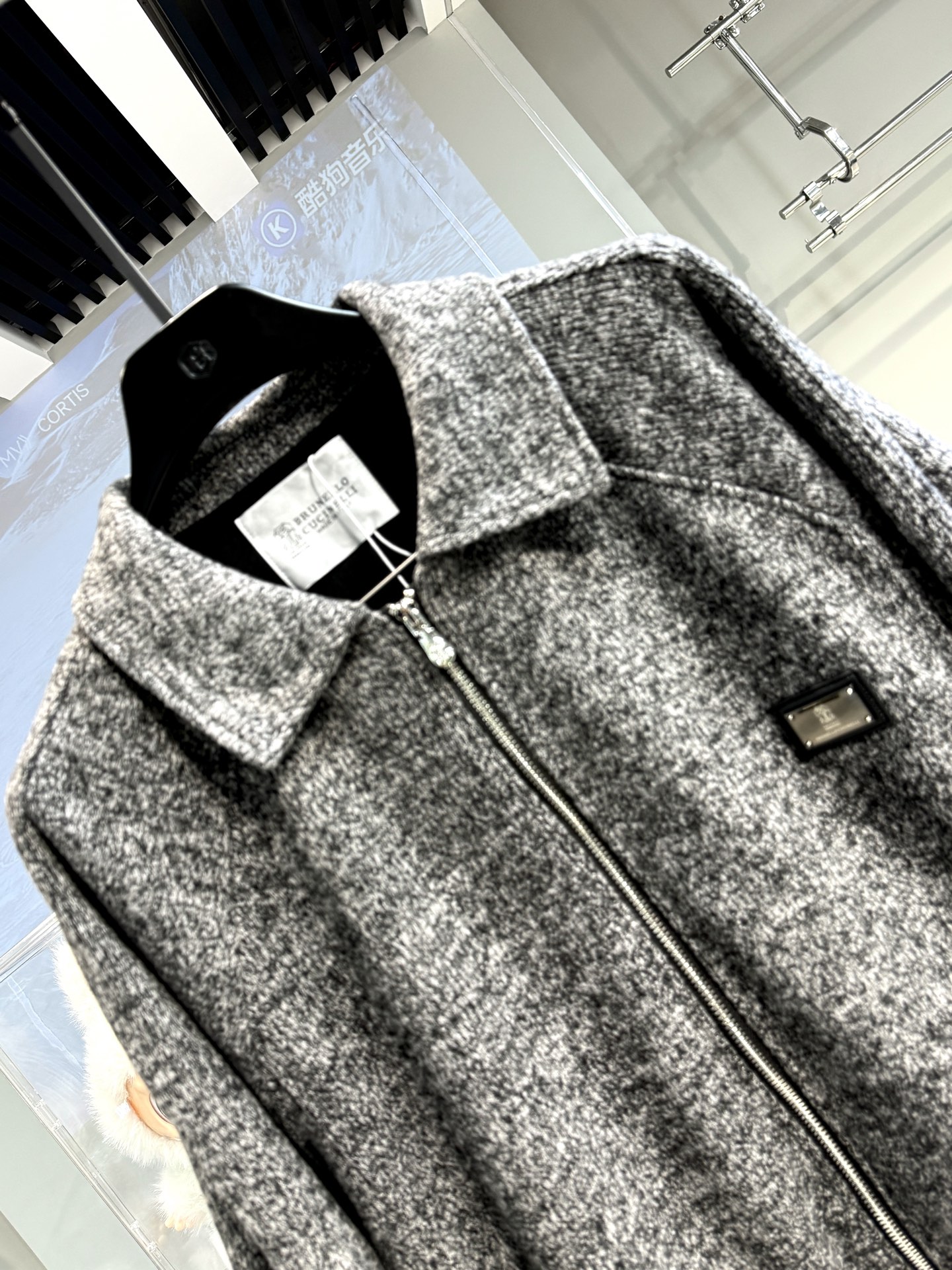 BC-Brunello Cucineli🔥🔥FW秋冬新款🆕老钱风羊毛夹克翻领外套，专柜同步发售，原单狠货