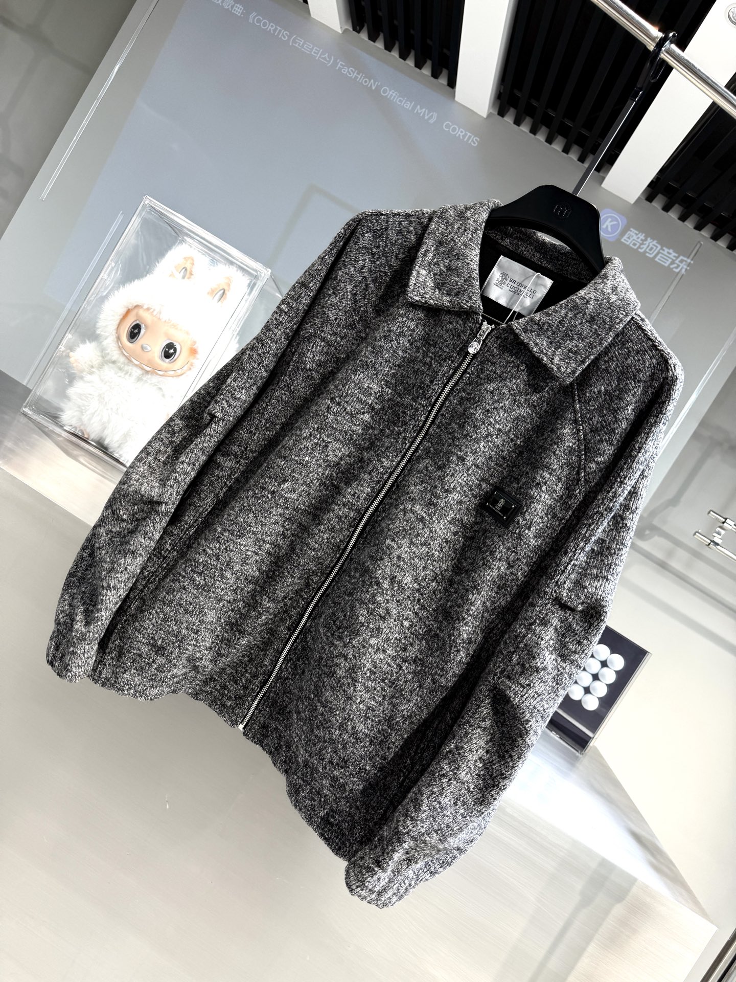 BC-Brunello Cucineli🔥🔥FW秋冬新款🆕老钱风羊毛夹克翻领外套，专柜同步发售，原单狠货