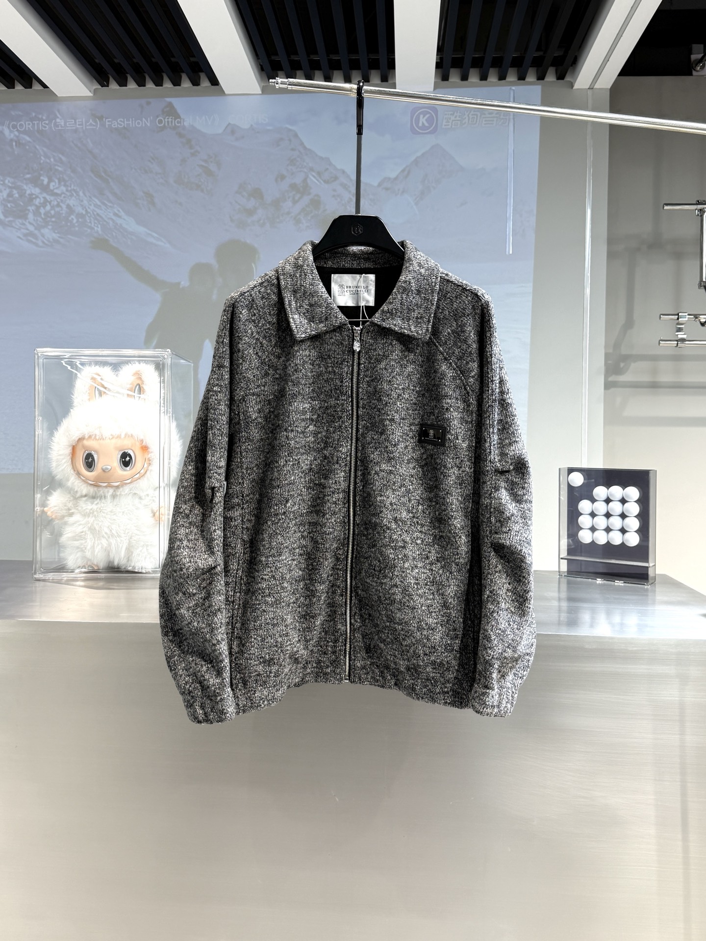 BC-Brunello Cucineli🔥🔥FW秋冬新款🆕老钱风羊毛夹克翻领外套，专柜同步发售，原单狠货
