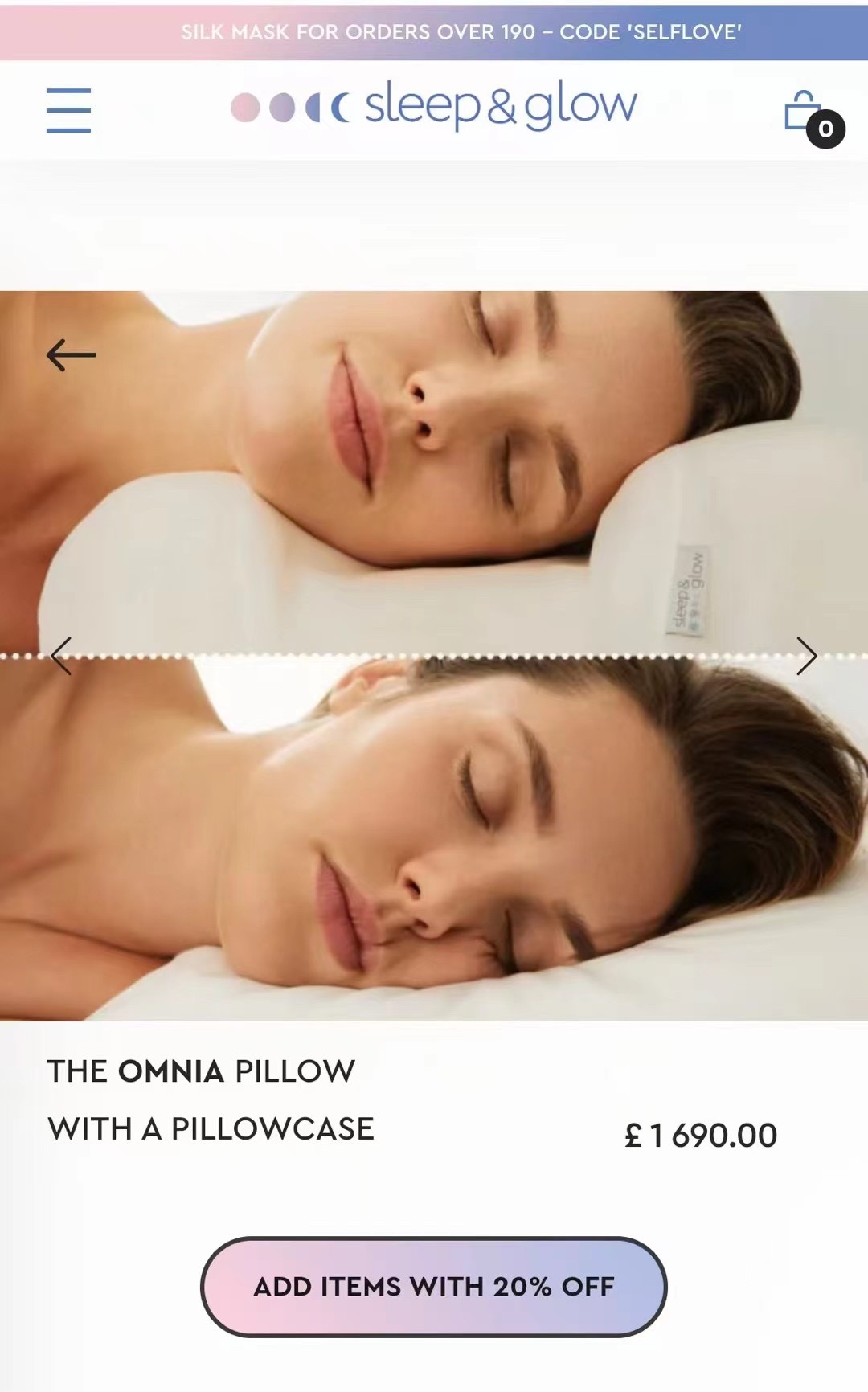 The SLEEP&GLOW Beauty Pillow, developed in collaboration with internatio - Comprehensive 3