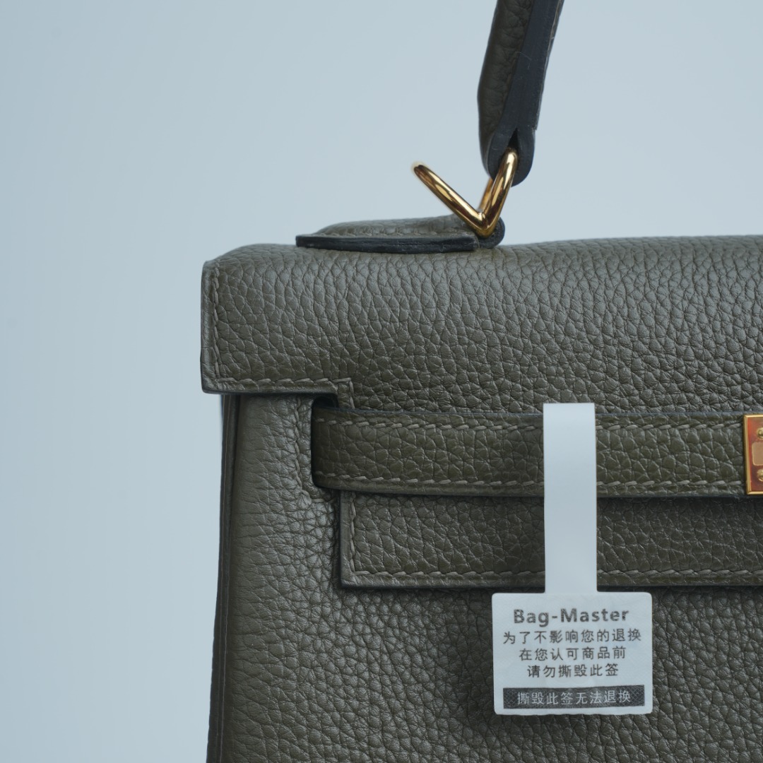 Hermes Birkin Olive Green Togo Leather 30cm everyday