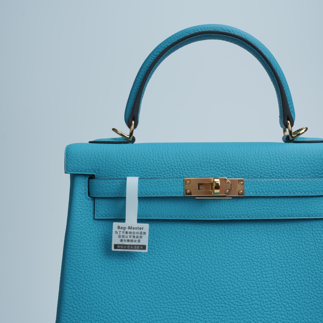 Hermes Birkin Turquoise everyday shoulder