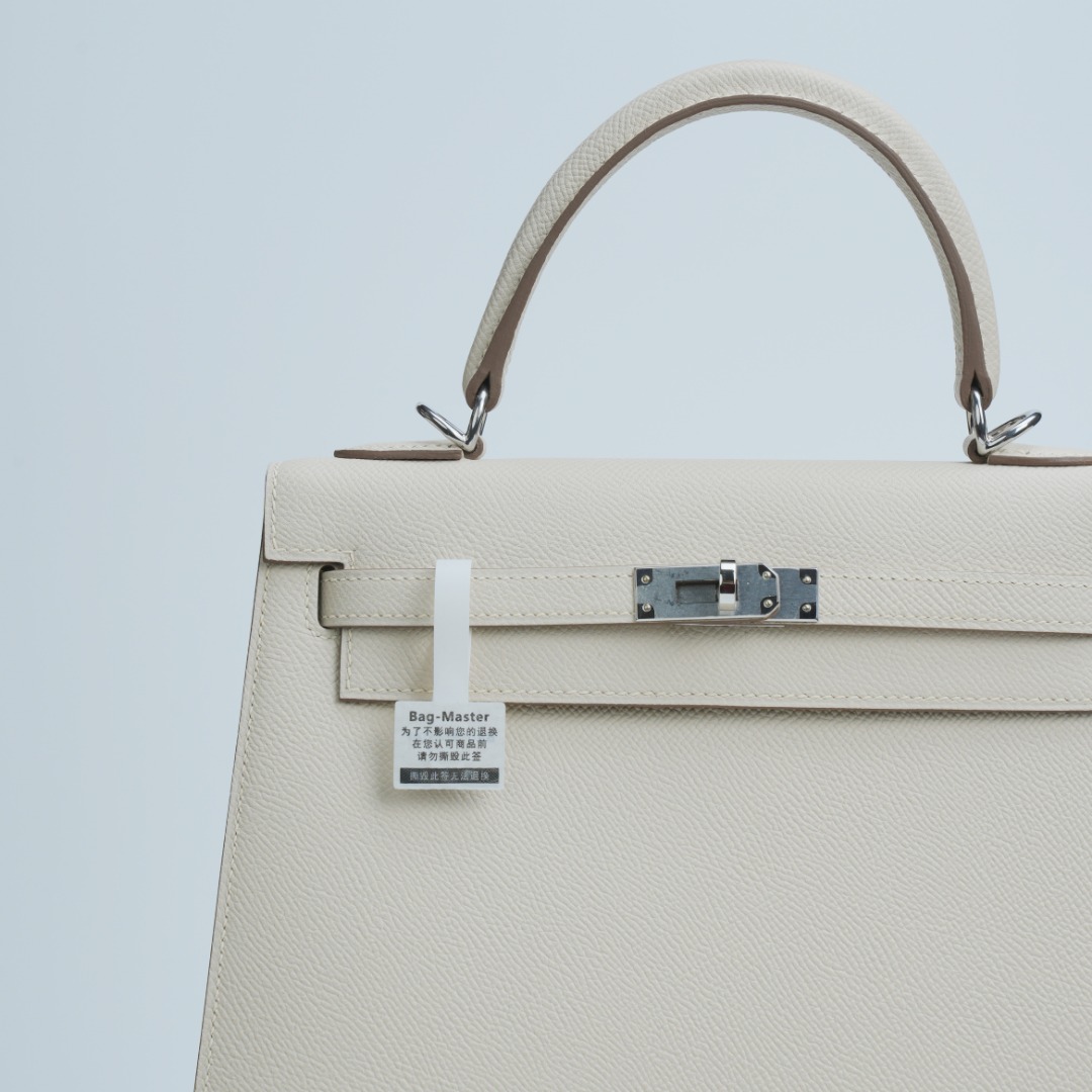 Hermes Kelly Off-white Epsom handbag everyday