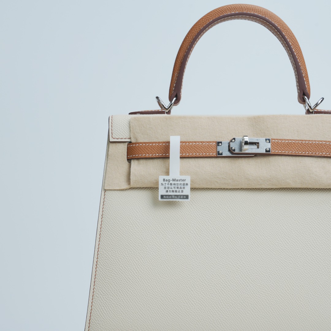 Hermes Kelly Cream Biscuit Epsom shoulder everyday