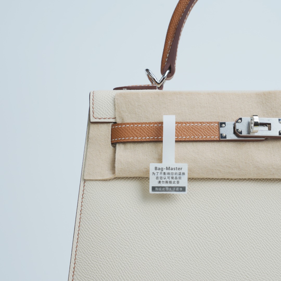 Hermes Kelly Cream Biscuit Epsom shoulder everyday