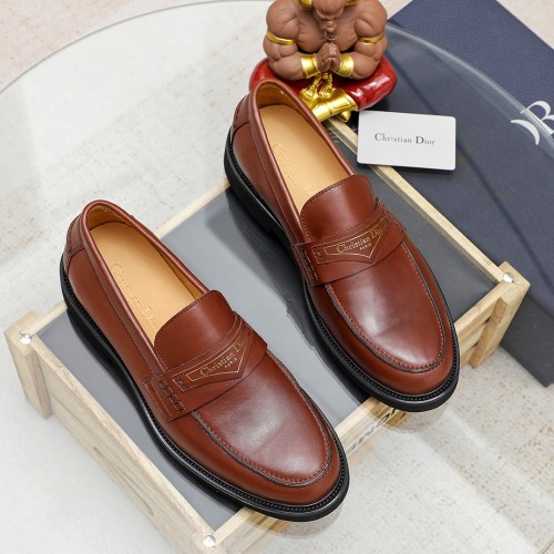 Elegant Christian Dior Leather Loafers - Classic Style, Unmatched Comfort 1 Elegant Christian Dior Leather Loafers - Classic Style, Unmatched Comfort