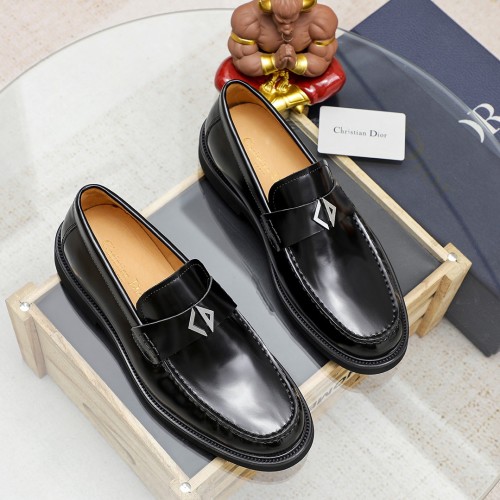 Dior Men's Casual Loafers: Italian Leather, Handcrafted, Stylish and Comfortable 1 Dior Men's Casual Loafers: Italian Leather, Handcrafted, Stylish and Comfortable