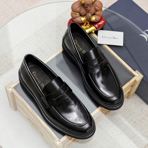 Dior Men's Black Leather Loafers - Stylish & Comfortable, Sizes 39-44 1 Dior Men's Black Leather Loafers - Stylish & Comfortable, Sizes 39-44