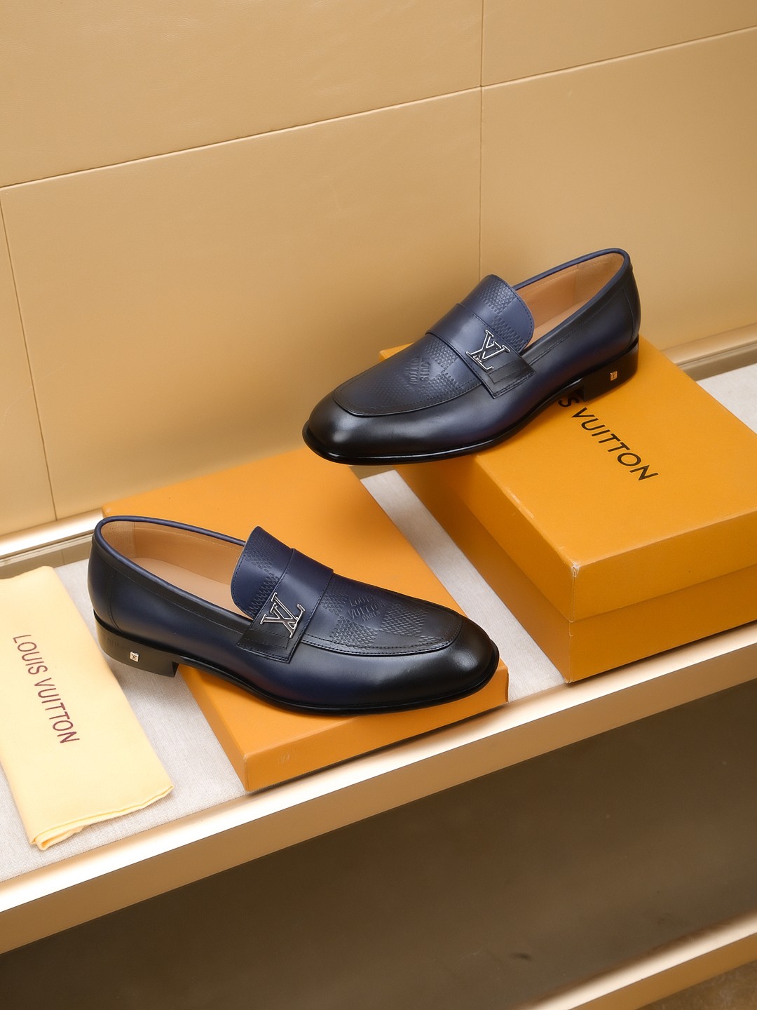Louis Vuitton Men's Leather Loafers - Comfortable, Stylish Footwear 5 a1742404181257 4750