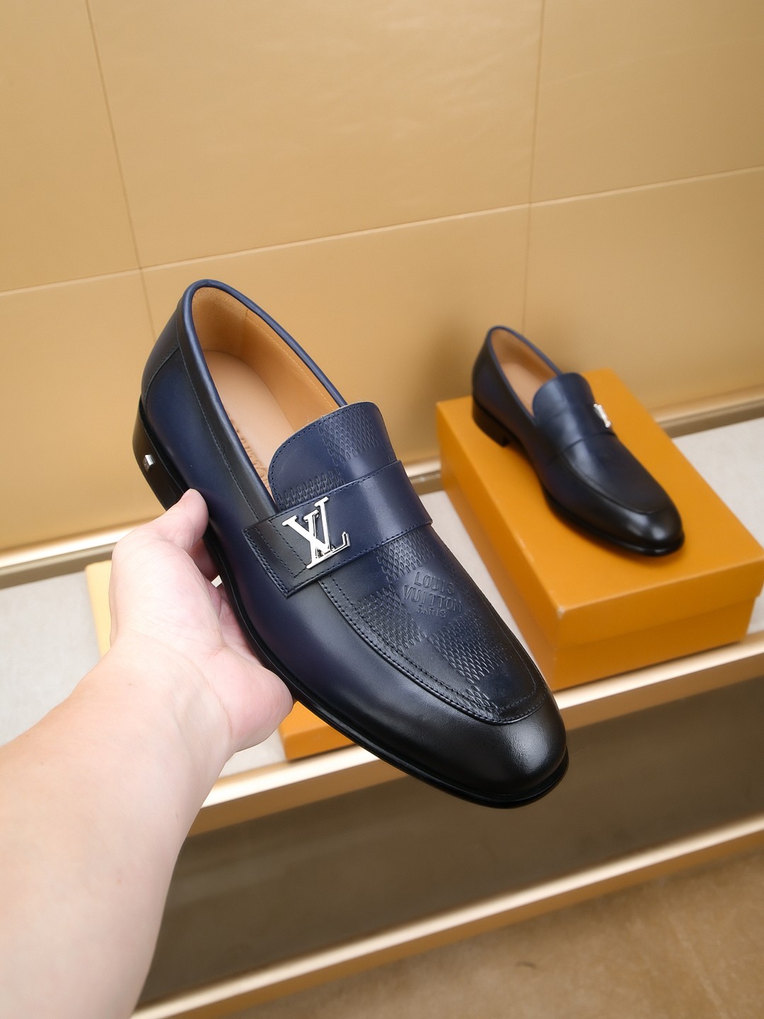 Louis Vuitton Men's Leather Loafers - Comfortable, Stylish Footwear 4 a1742404181274 2535