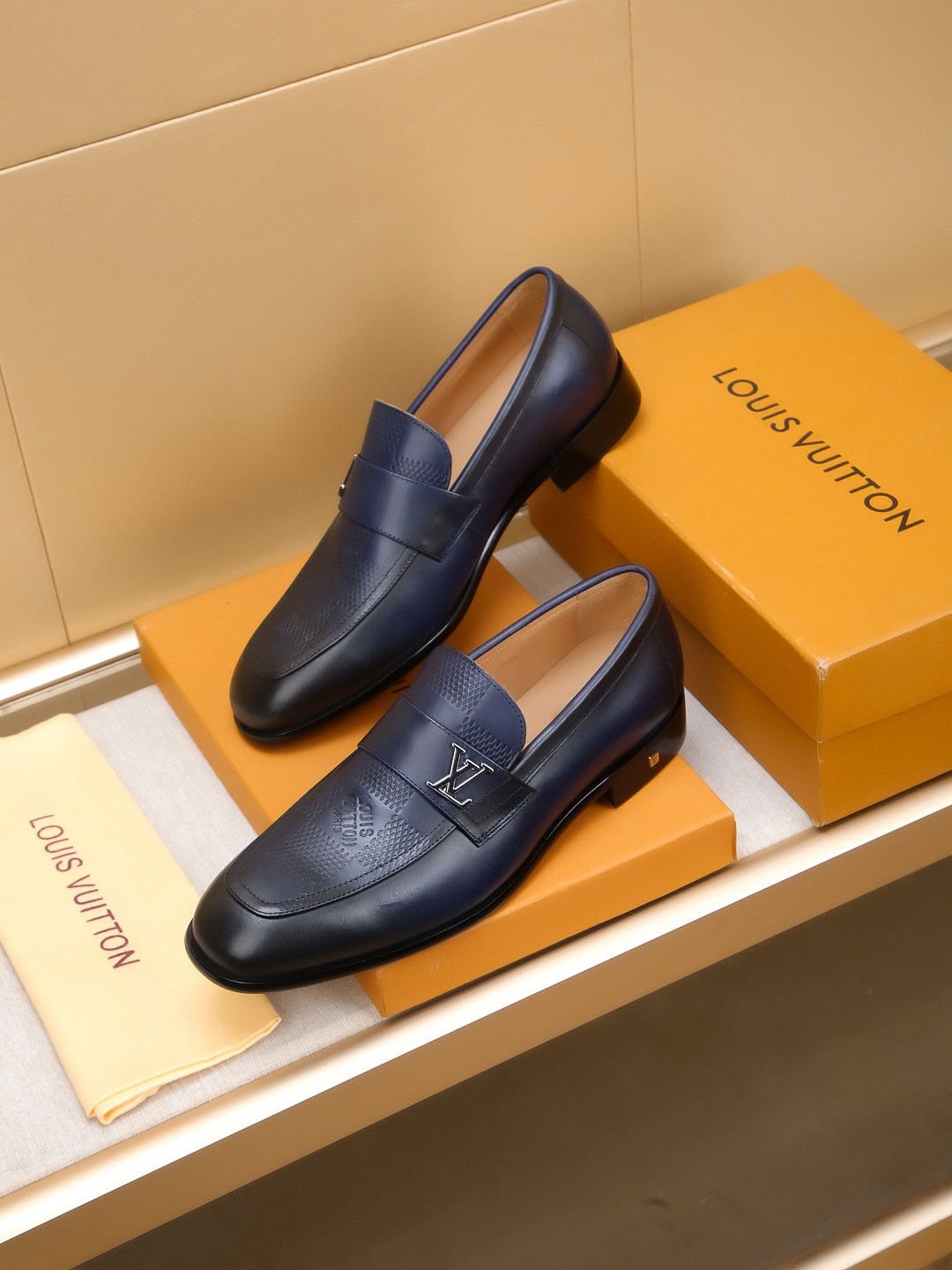Louis Vuitton Men's Leather Loafers - Comfortable, Stylish Footwear 3 a1742404181339 8325