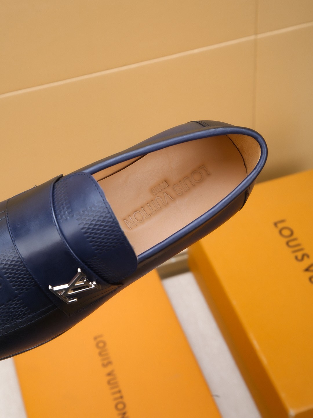 Louis Vuitton Men's Leather Loafers - Comfortable, Stylish Footwear 9 a1742404182671 7674