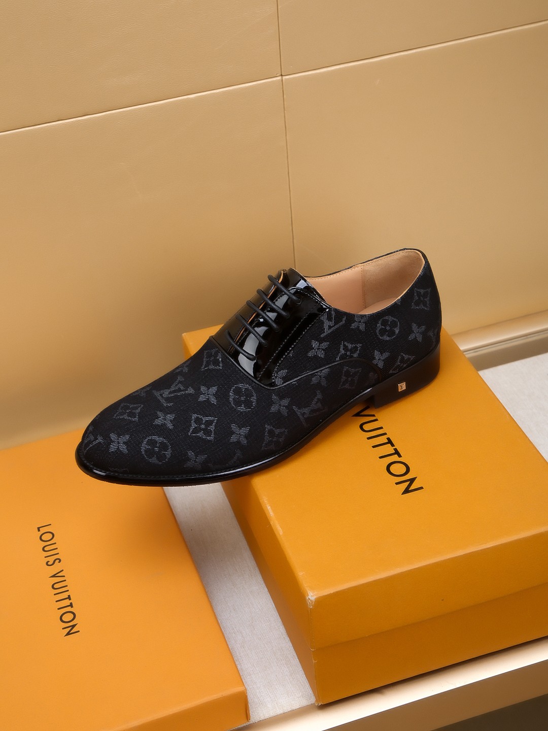 Louis Vuitton Men's Dress Shoes - Italian Leather, Monogram Design 7 a1742405629038 8058