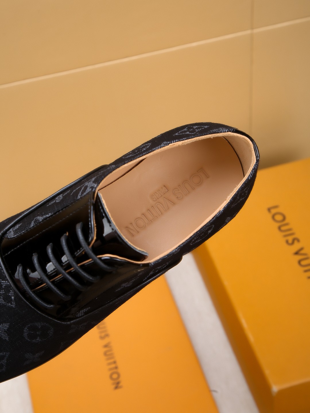 Louis Vuitton Men's Dress Shoes - Italian Leather, Monogram Design 8 a1742405630015 2526