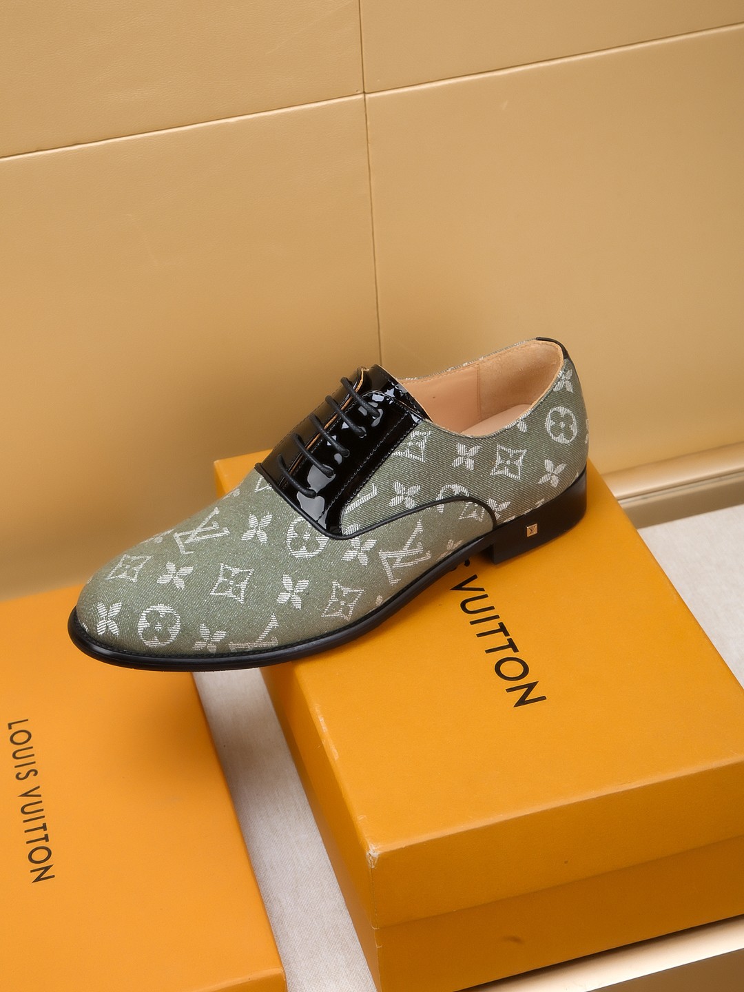 Louis Vuitton Monogram Embossed Leather Dress Shoes - EU 39-44 7 a1742407024245 2318