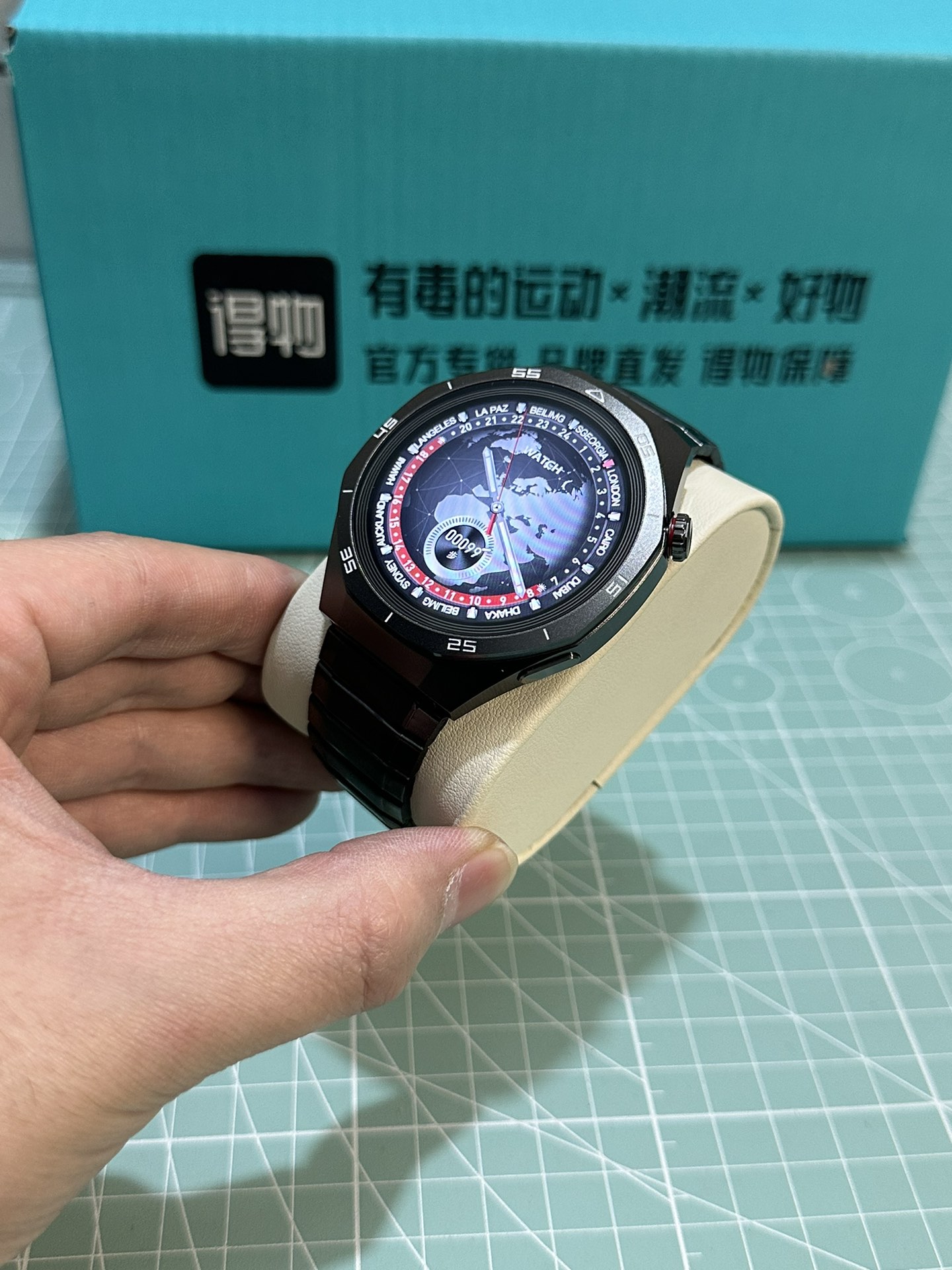 批💰200‼️ 华为HUAWEI GT5 Pro 手表 曜石黑 赠送 钢 皮 胶三条表带