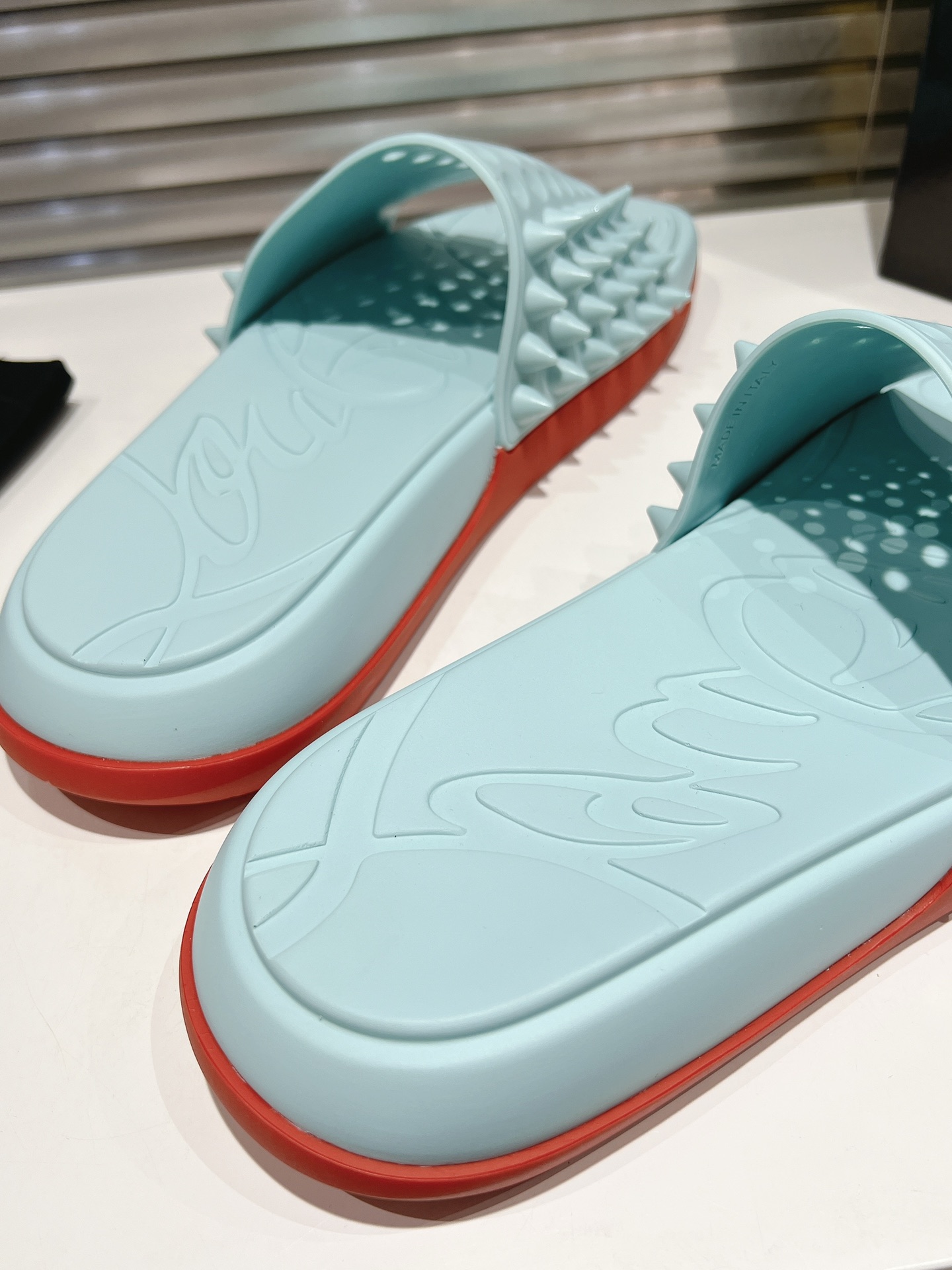 Customize CL Varsity Slipper with Black Box Note for Top-level 2024ss. - 图片 7