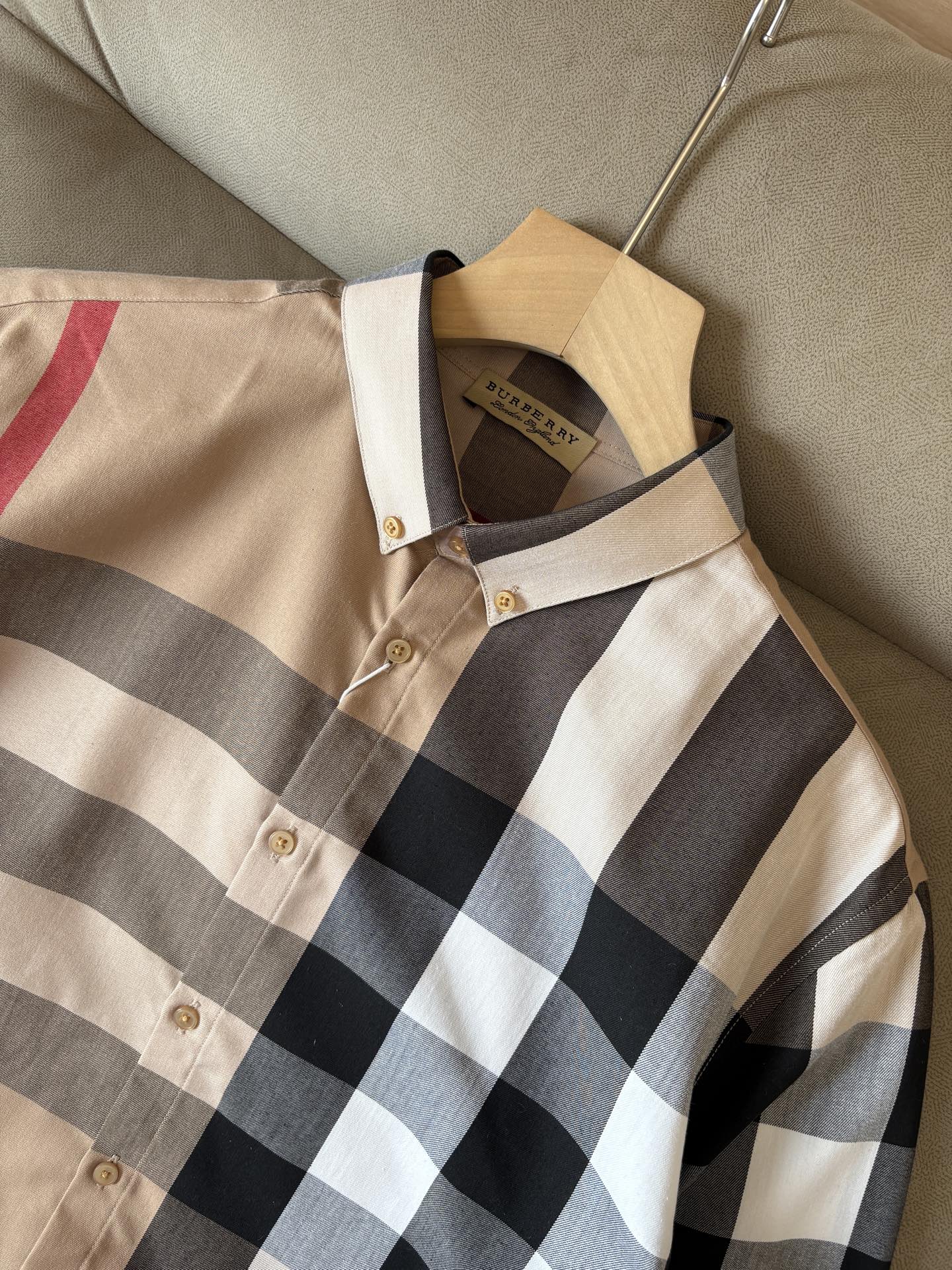 Barbo’s Leisure Shirt: Recommended Battery P696, Quality Details Highlighted in Classic Style - 图片 4