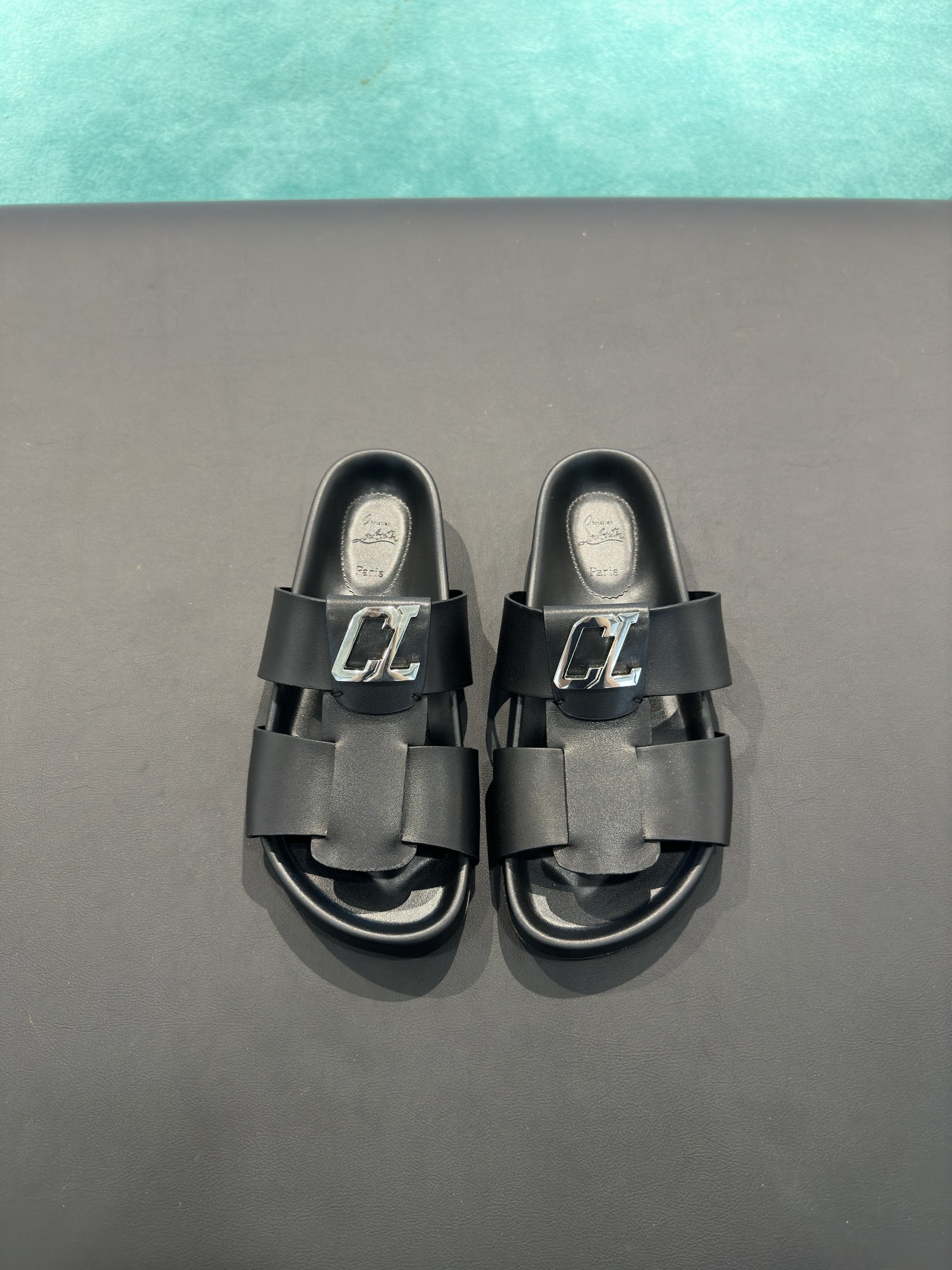 NO:276422,CL new style of sandals 38-45,,,christian louboutin19860909CL新款凉拖实拍 38-45,,,christian louboutin,Men's shoes