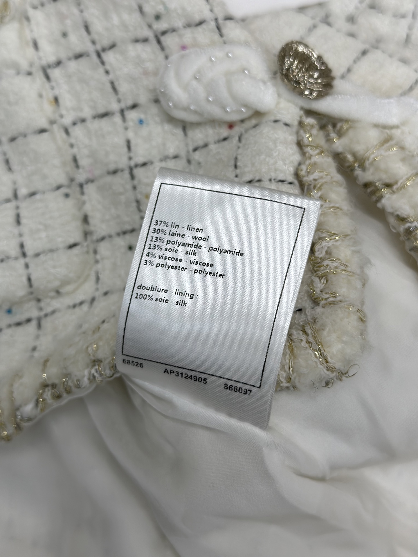 Chanel Inspired Tweed Skirt Suit Set with Handmade Knot Buttons 7 i1755334915076 1225 0 7