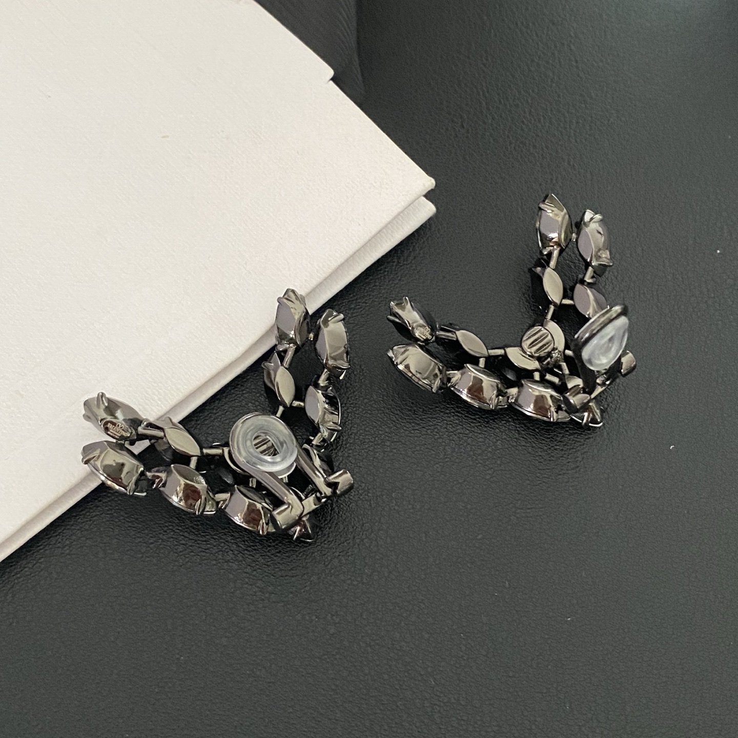 발렌티노 크리스탈 이어클립 귀걸이 63702 이미지 9