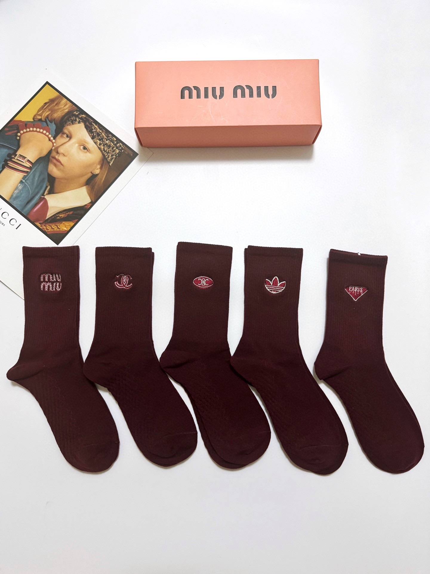 95 packaging ♪ a box of five pairs ♪ you’re worth it - 图片 3