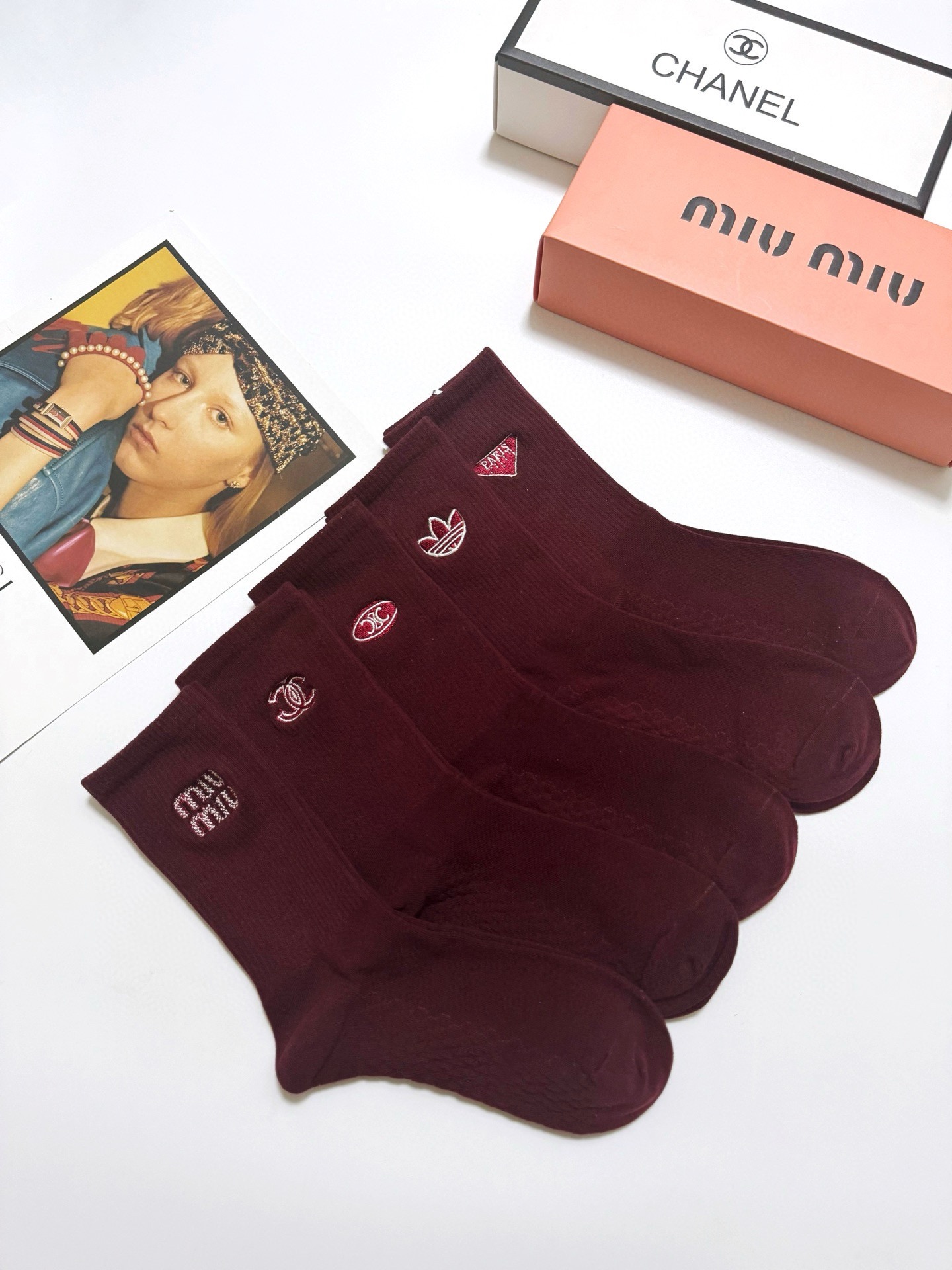 95 packaging ♪ a box of five pairs ♪ you’re worth it - 图片 7