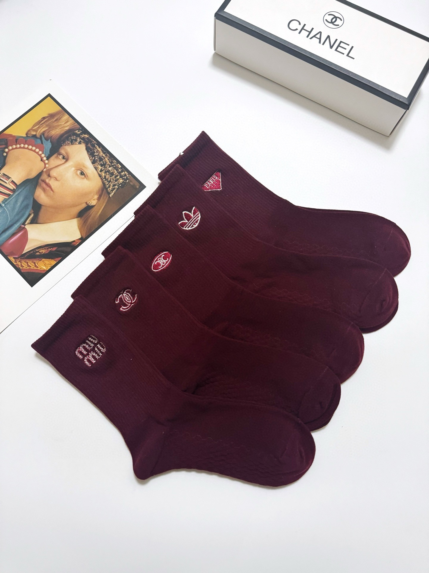 95 packaging ♪ a box of five pairs ♪ you’re worth it - 图片 5