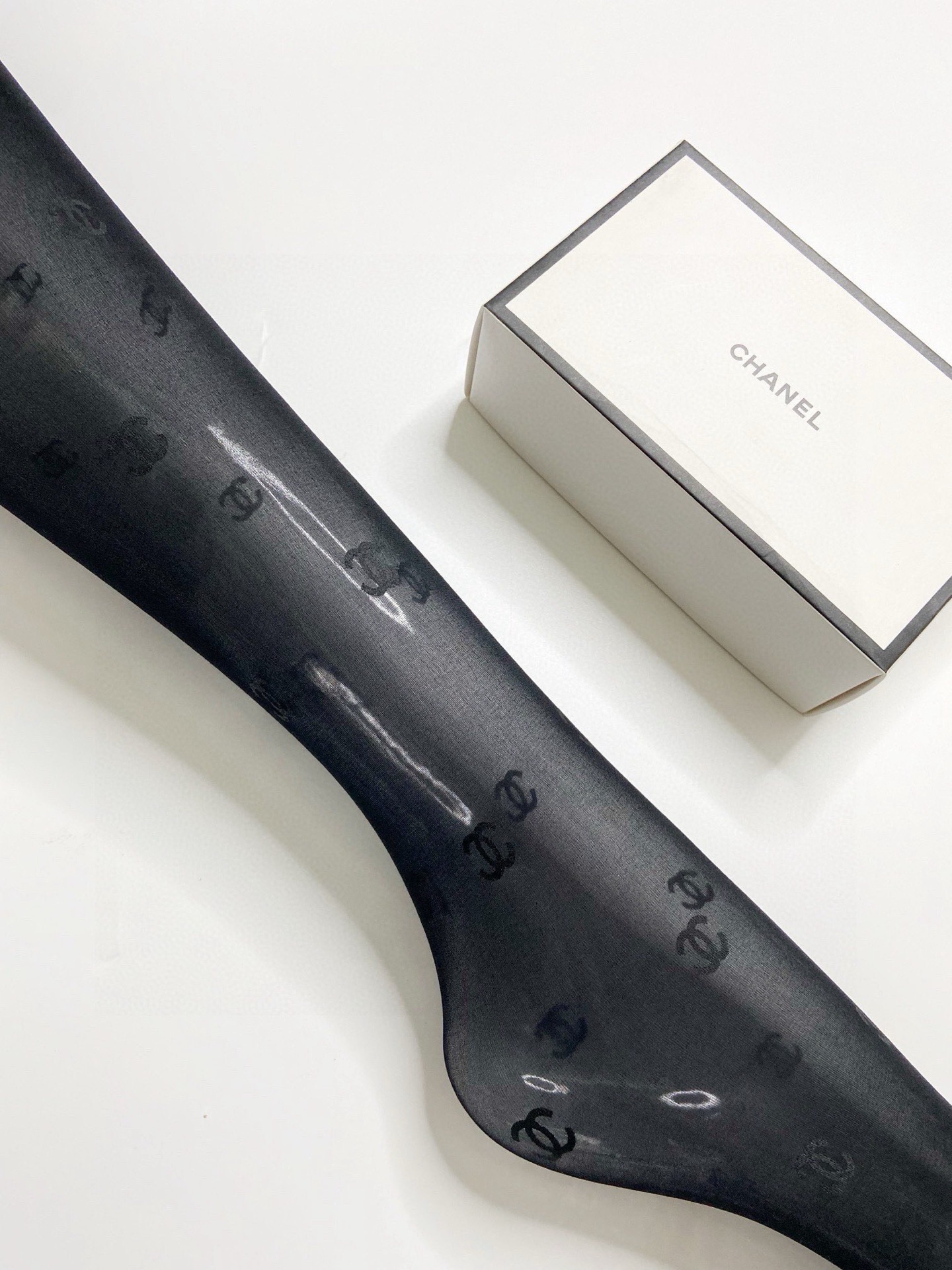 配包装【一盒一双】🌟Chanel 香奈儿 印胶字母网纱丝袜 连裤袜🌟好看到爆炸 ，欧美大牌丝袜🔥一比一高