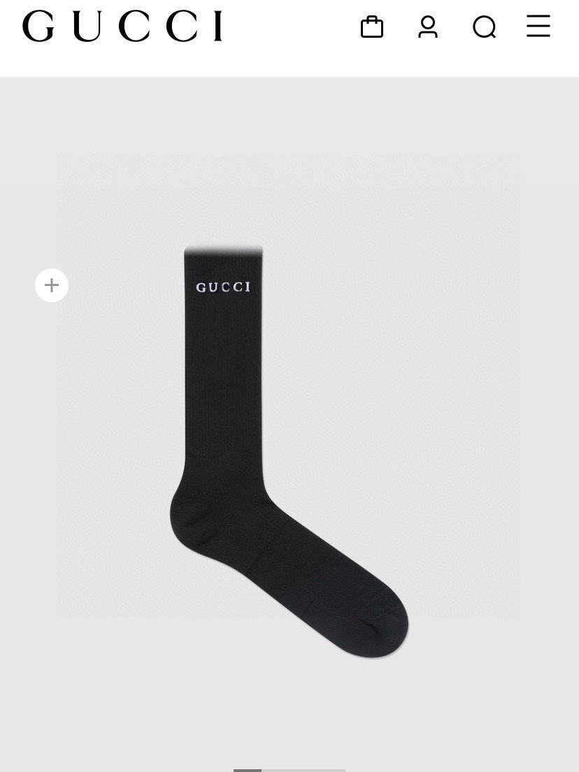 配包装🌟【一盒一双】🌟 Gucci 古琦 爆款经典字母 长筒袜 小腿袜🔥双针针织材质，超完美结合，款式经