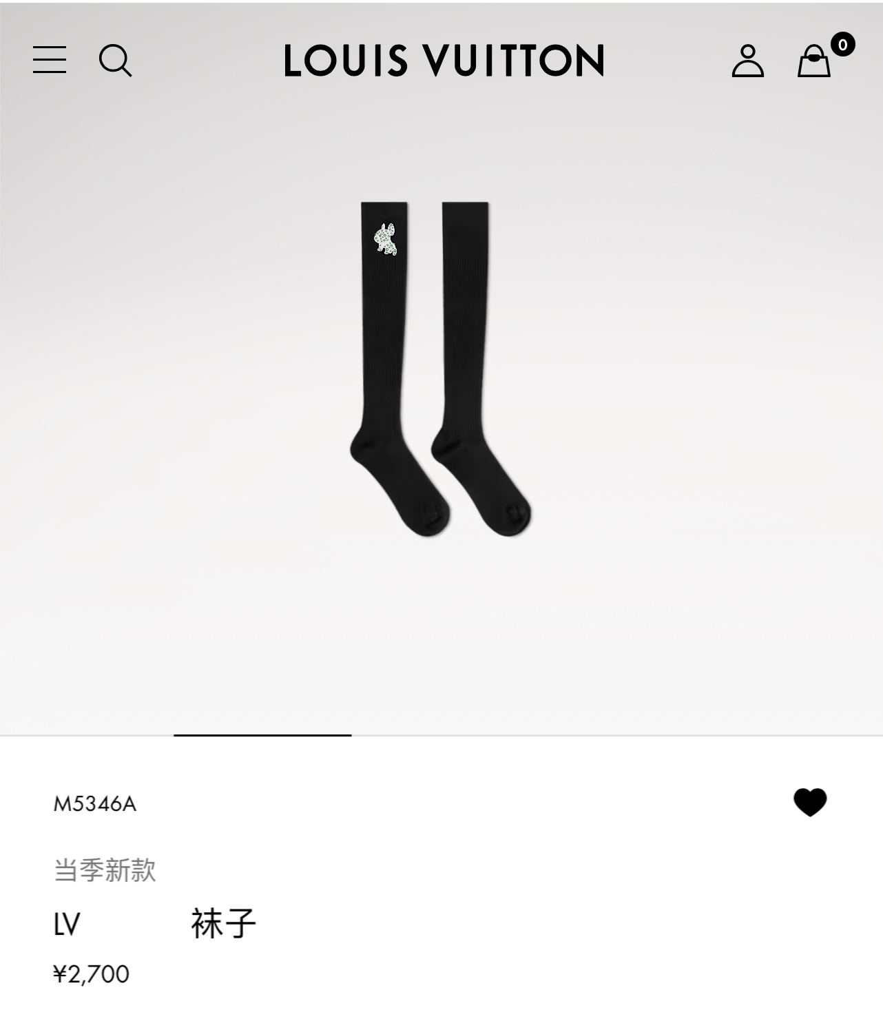 配包装🌟【一盒一双】🌟LV 路易威登 经典字母logo纯棉长筒袜 小腿袜🌟重工装饰个性时尚🌟ins爆款！