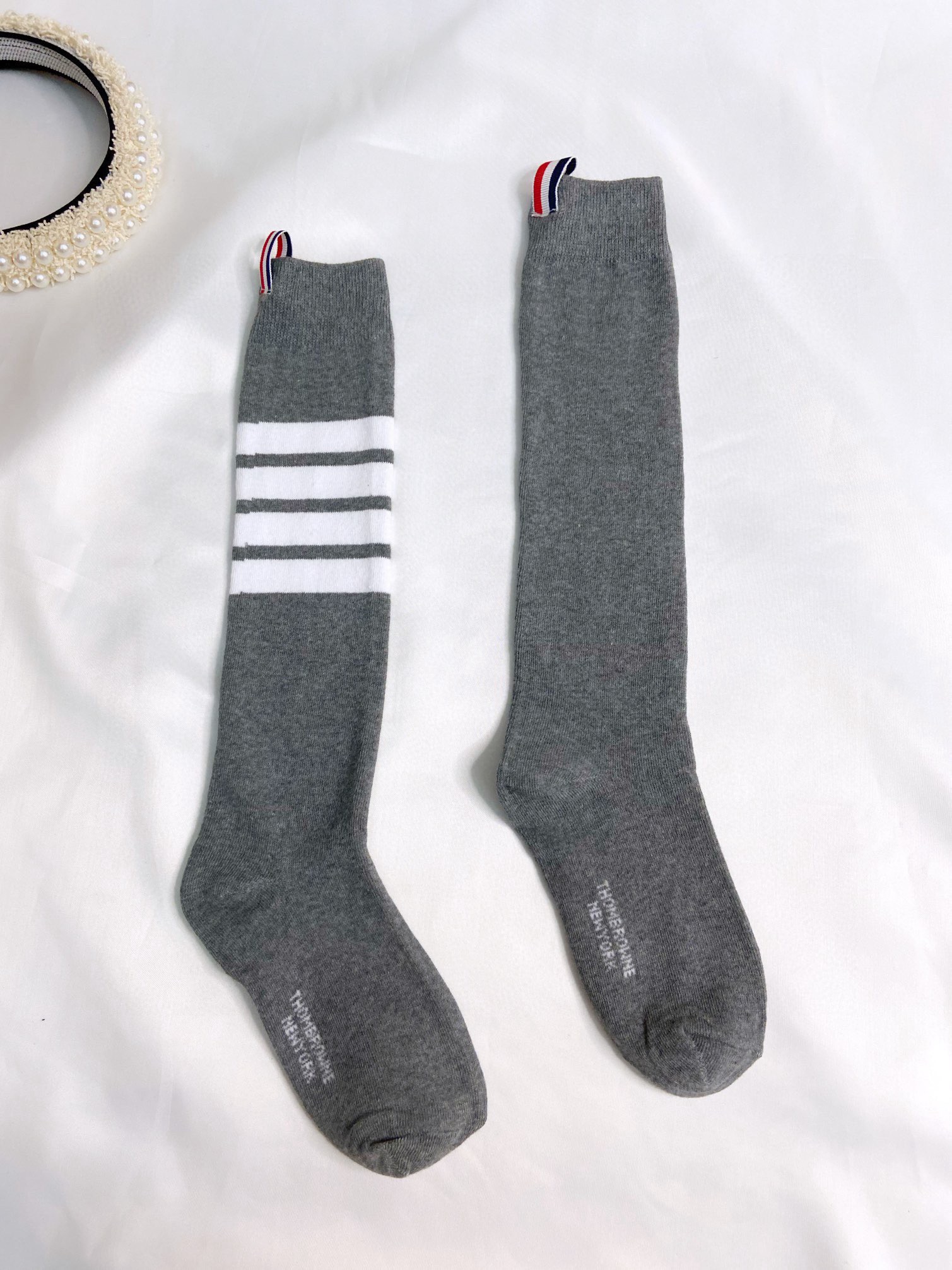 【一盒一双】🌟THOM BROWNE · 桑姆 布朗尼❗🌟超级爆款！网红长筒袜子❗原单品质！官网同步，一
