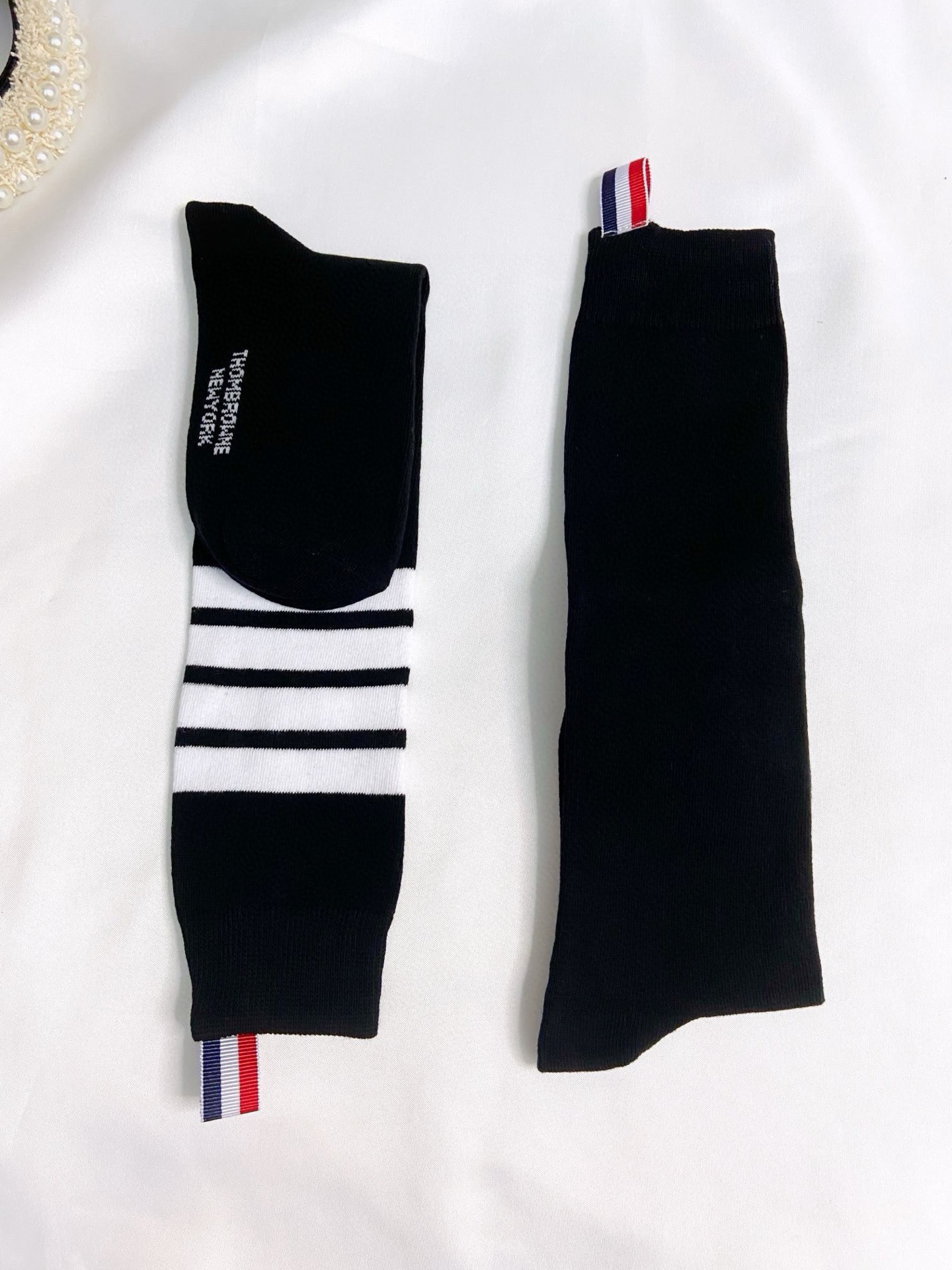 【一盒一双】🌟THOM BROWNE · 桑姆 布朗尼❗🌟超级爆款！网红长筒袜子❗原单品质！官网同步，一