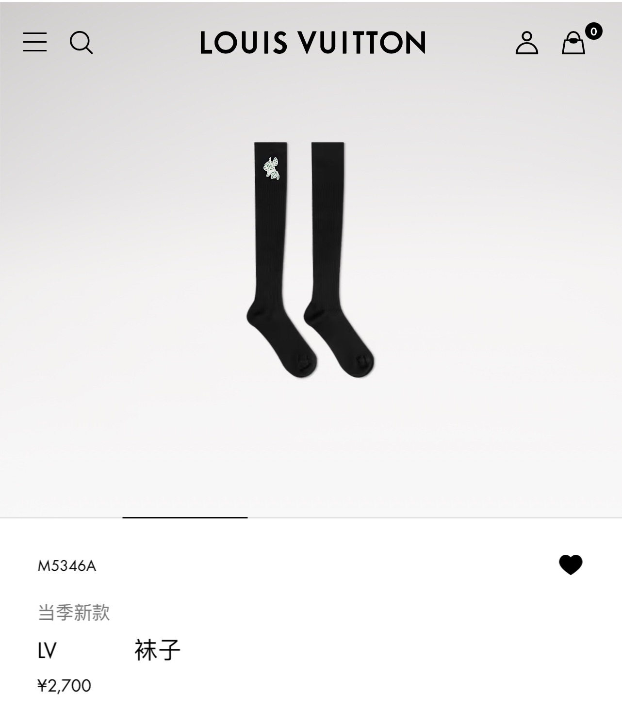 配包装🌟【一盒一双】🌟LV 路易威登 经典字母logo纯棉长筒袜 小腿袜🌟重工装饰个性时尚🌟ins爆款！